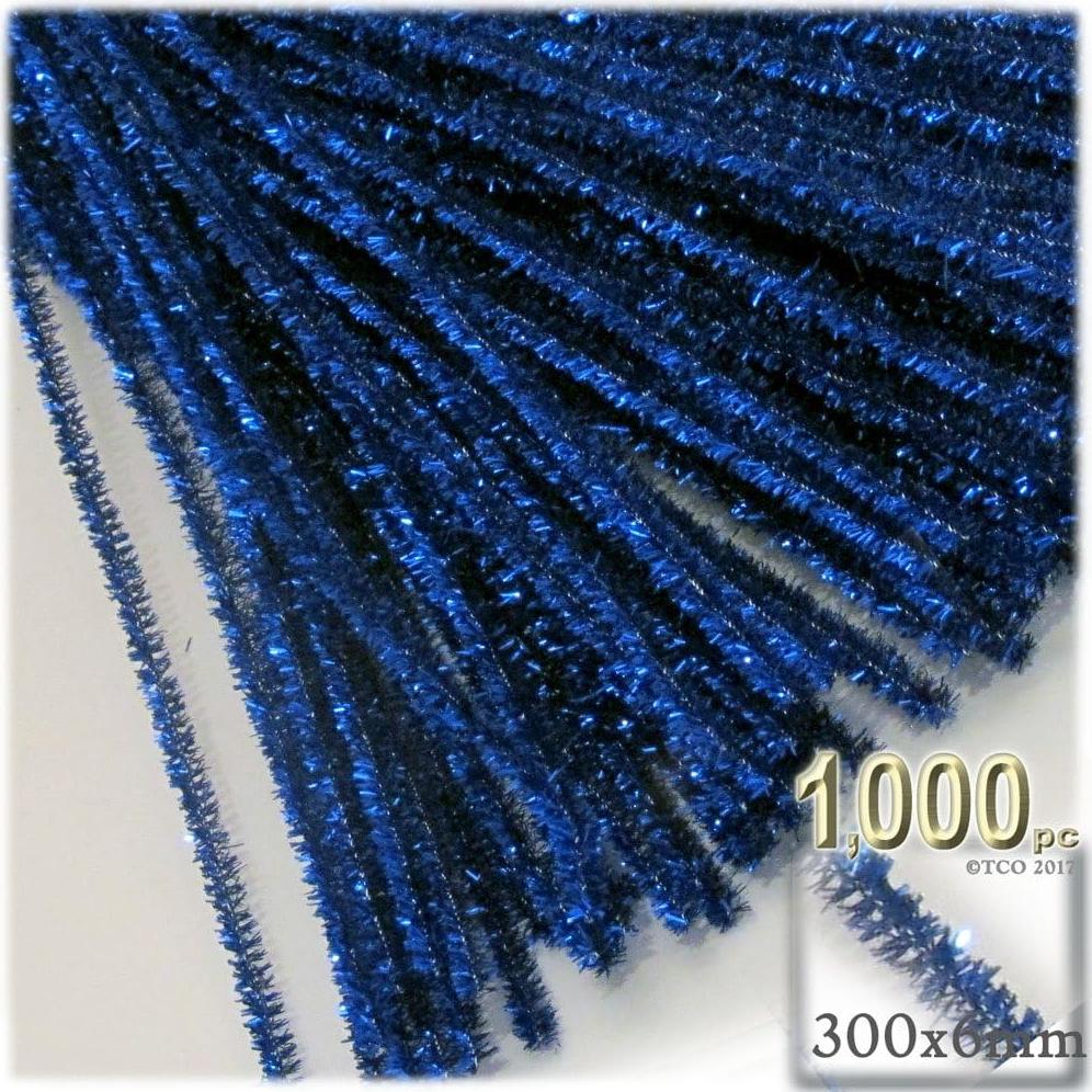 Tallarines de Chenille The Crafts Outlet 30cm 1000p Azul Oceánico