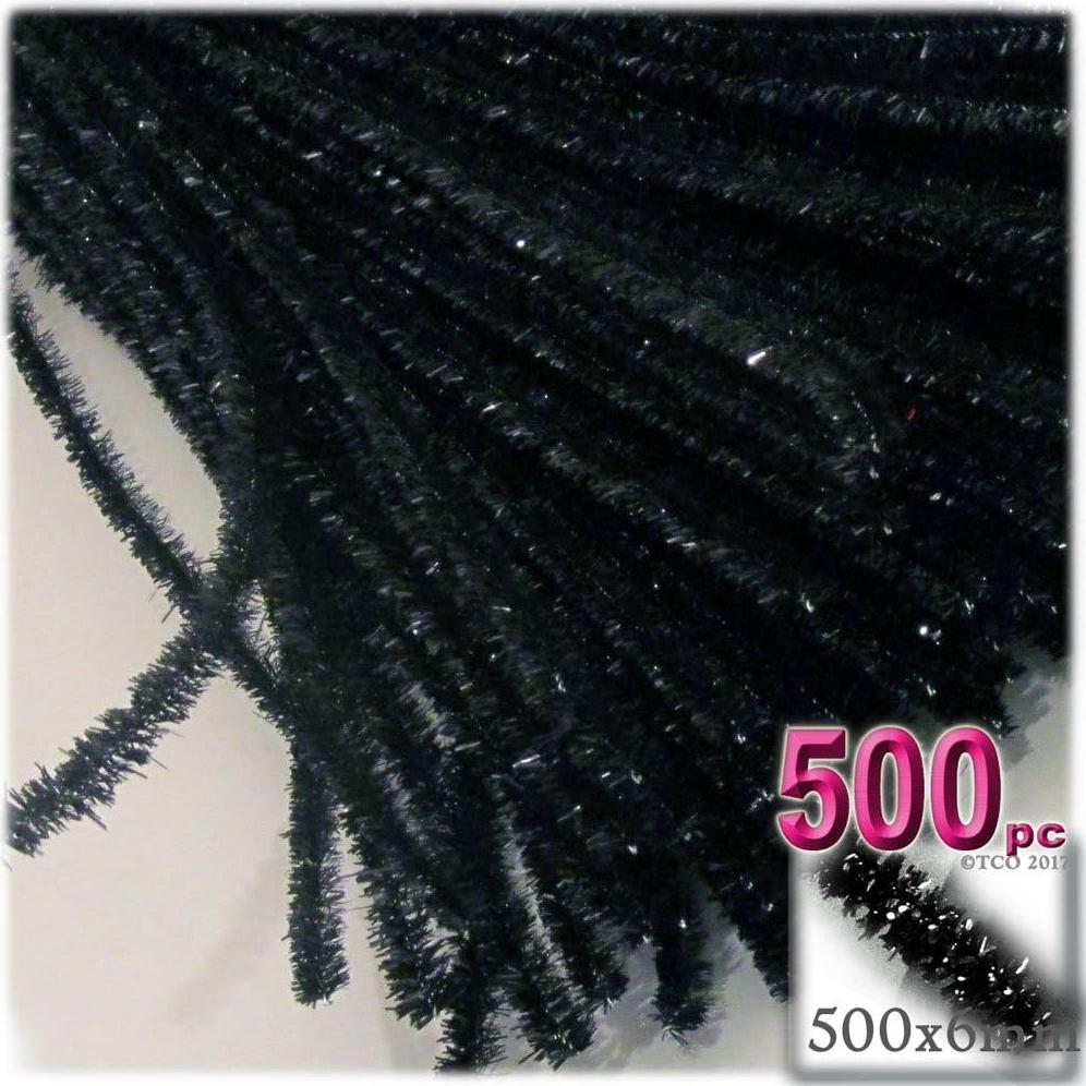 Tallos de Chenille Limpiapipas The Crafts Outlet 50cm 500pzas Blanco