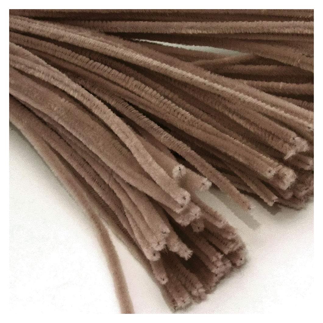 Talladores de Chenille 500 pcs Marrón Claro 50 cm Los Talladores