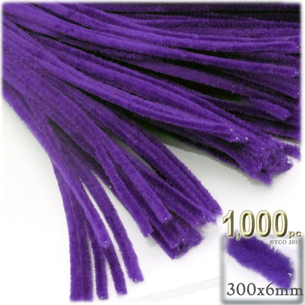 Tallos de Chenille The Crafts Outlet 1000 Piezas Verde Oliva 30 cm