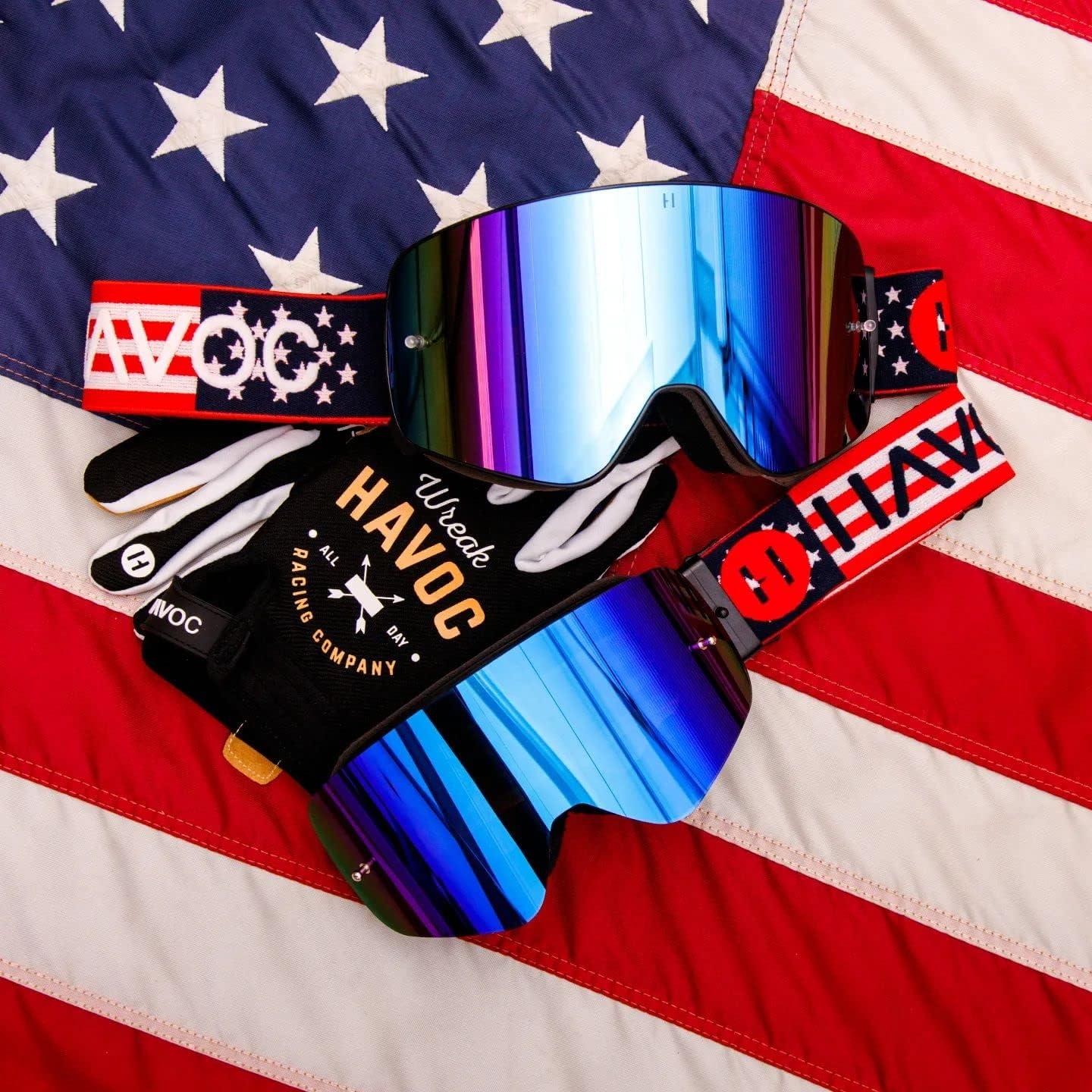 Gafas de Marco Magnético Havoc Racing - Anti-Niebla UV