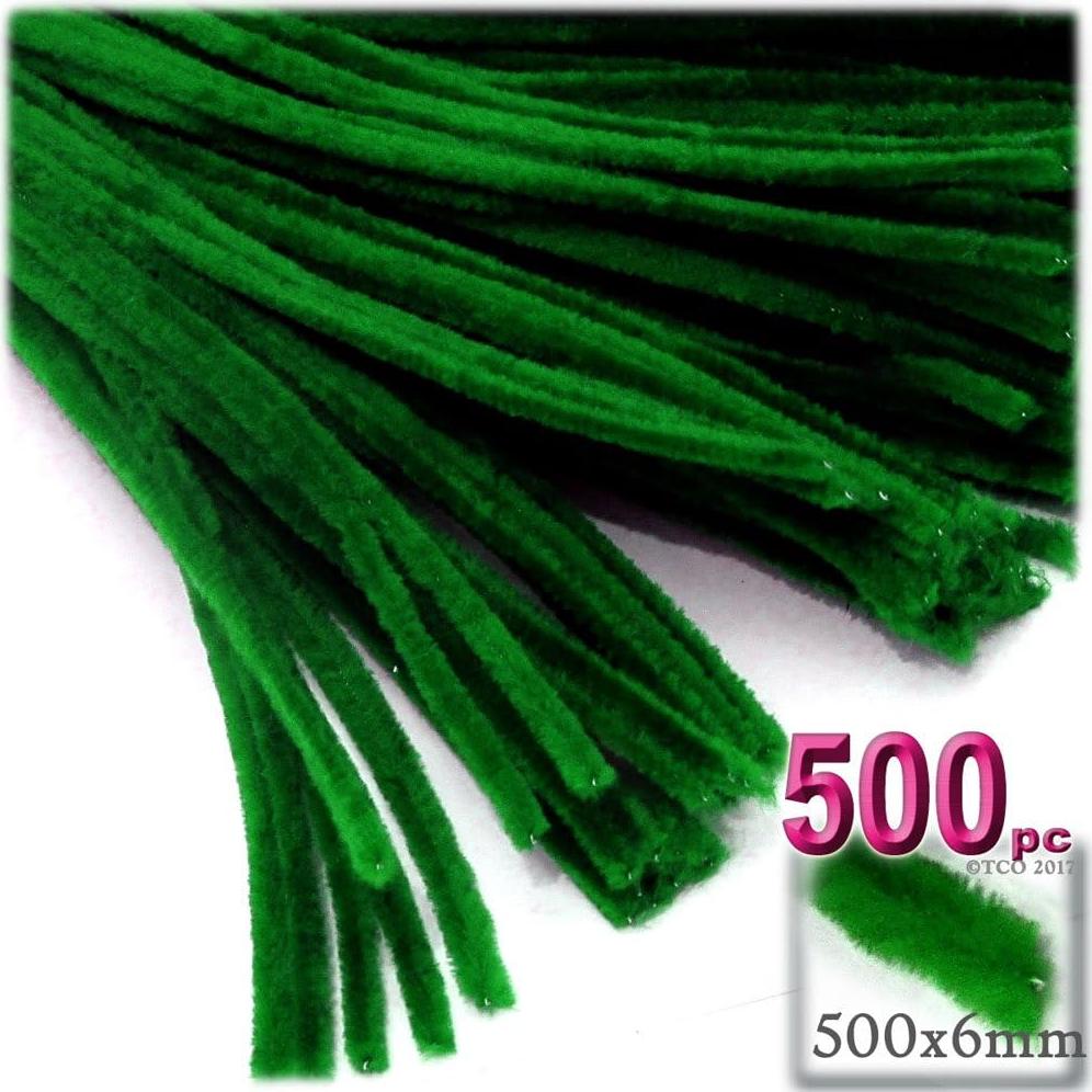 Tallarines Chenille Plata The Crafts Outlet 500 Piezas 50 cm