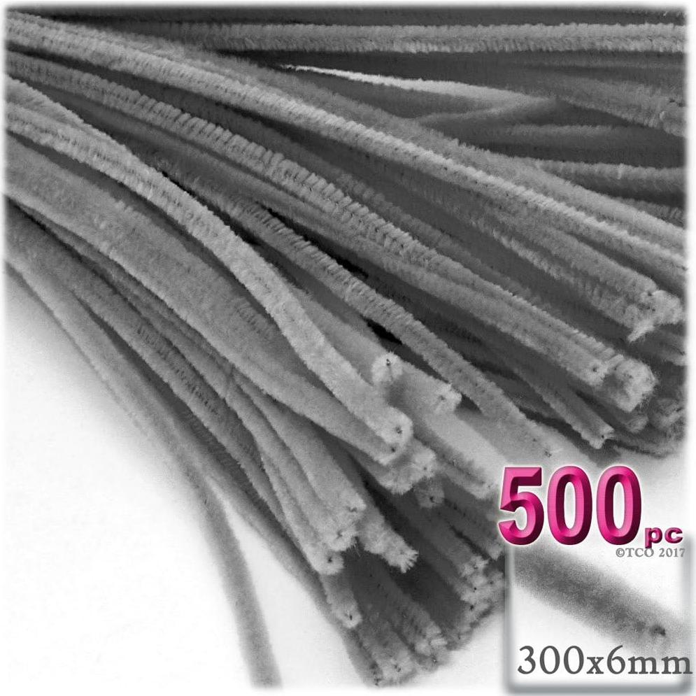 Tallos de Chenille The Crafts Outlet 30 cm Café 500 piezas