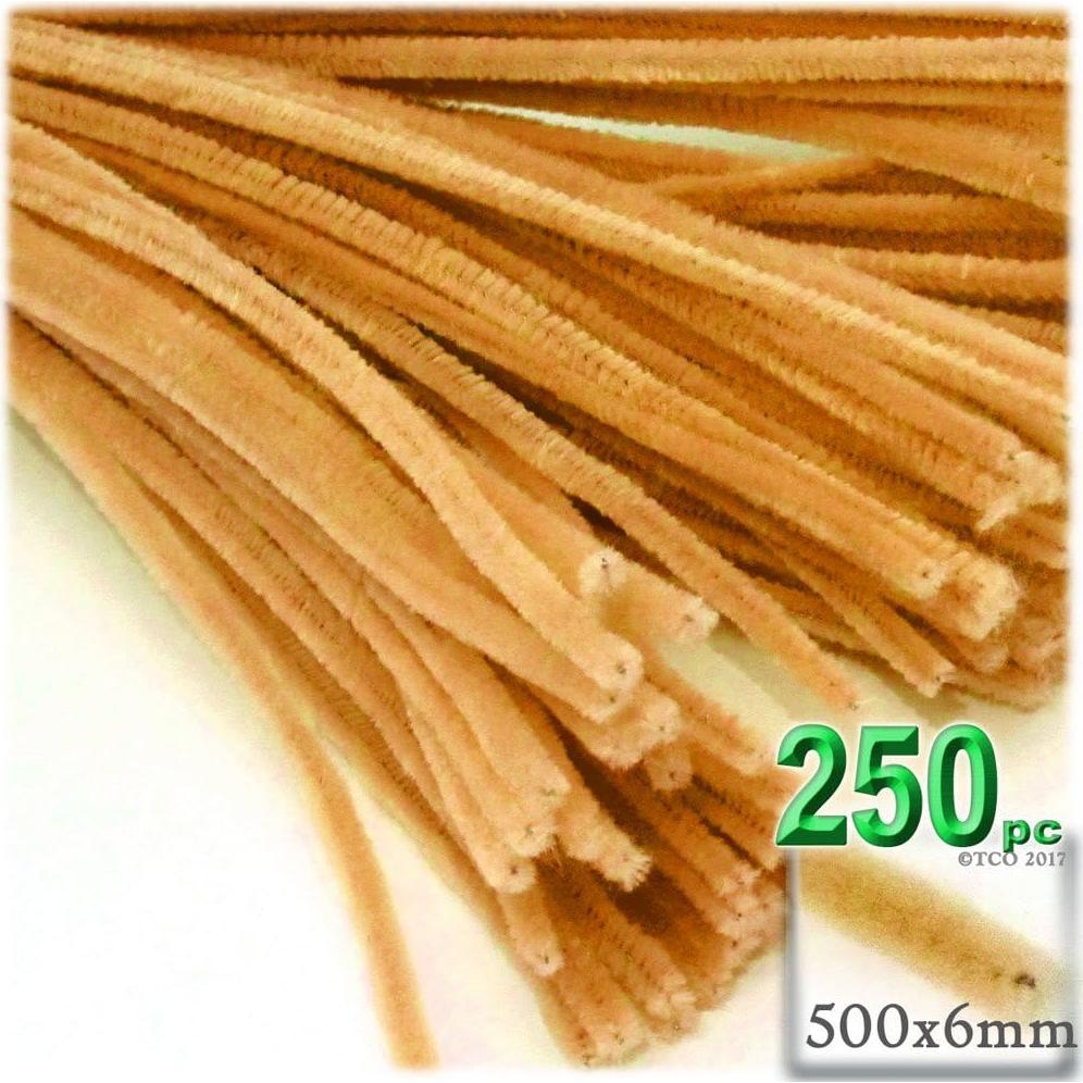 Tallarines de Chenille The Crafts Outlet 250 piezas 50 cm Rojo