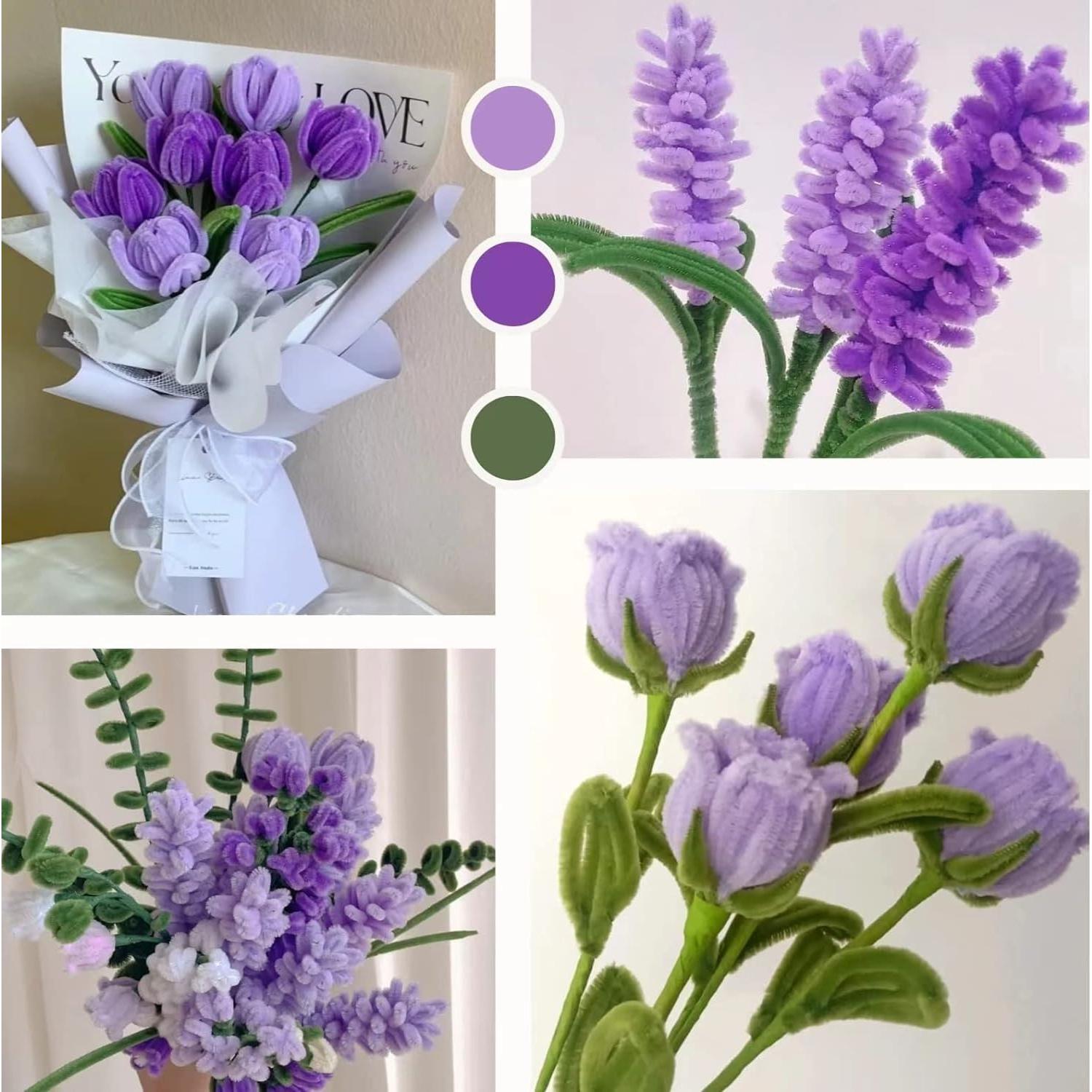 300 Limpiadores de Tubos Chenille RSACCSKY 30.48cm 3 Colores