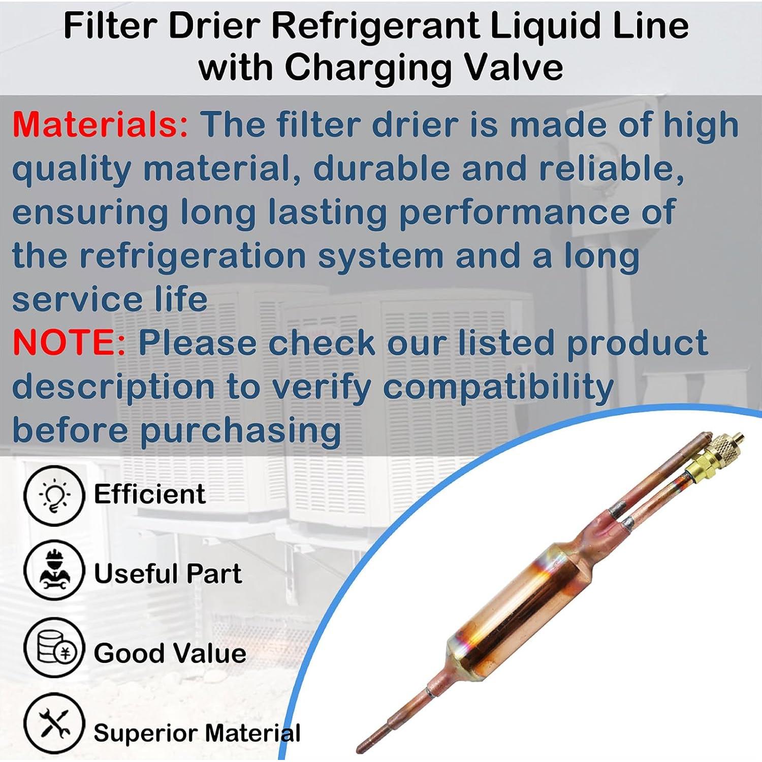 Filtro Secador Líquido Refrigerante REAXOAL 10 PCS 0.91kg