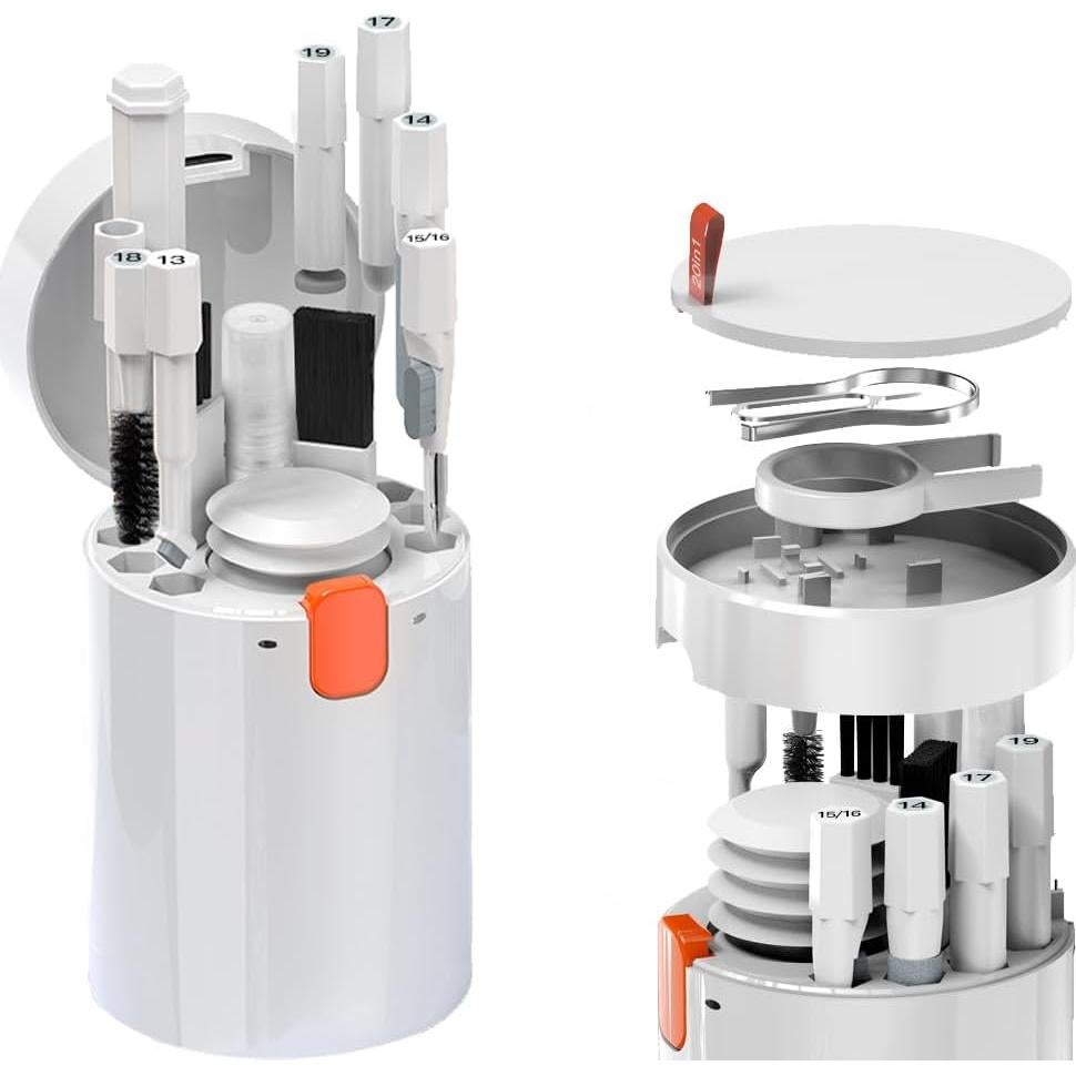 Kit de Limpieza para Laptop Hoi-e Q20 con Spray y Cepillos