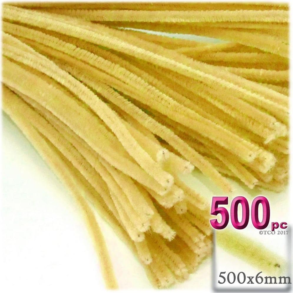 Tallos de Chenille The Crafts Outlet 50cm Amarillo Sol 500p