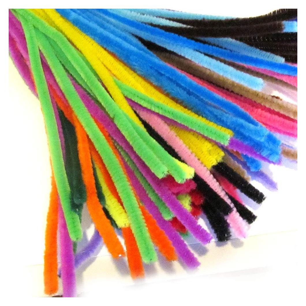 Tallarines de Chenille The Crafts Outlet 500 piezas 50 cm