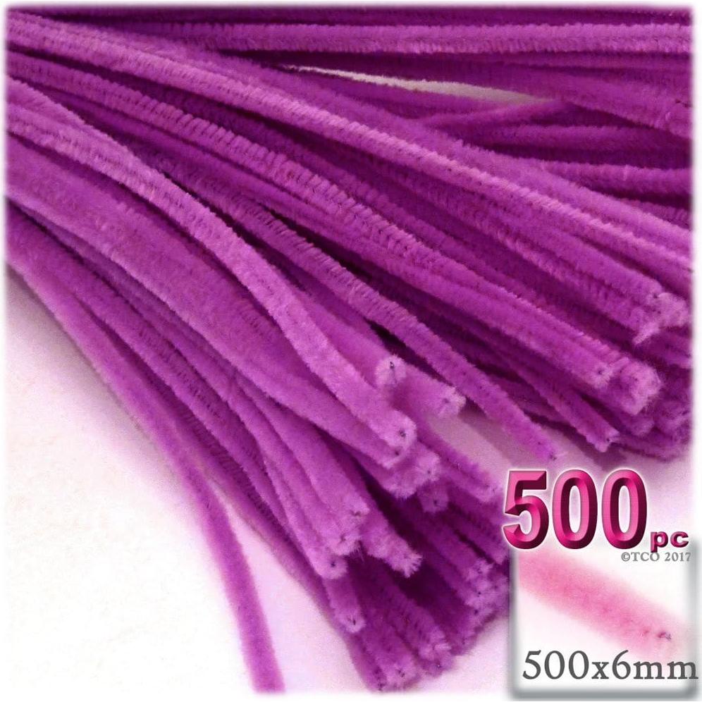 Tallarines de Chenille The Crafts Outlet 500 piezas 50 cm