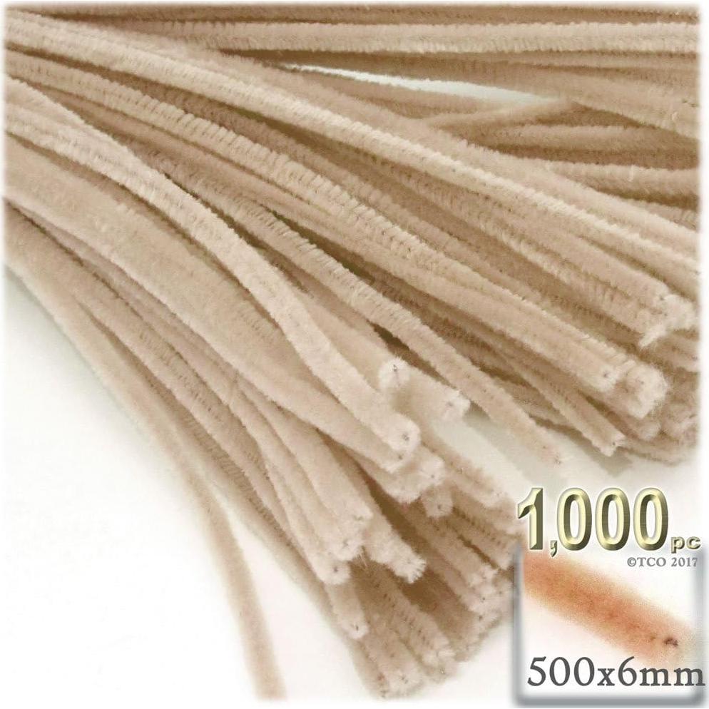 Tallos de Chenille The Crafts Outlet 50 cm Mezcla Brillante 1000 pcs