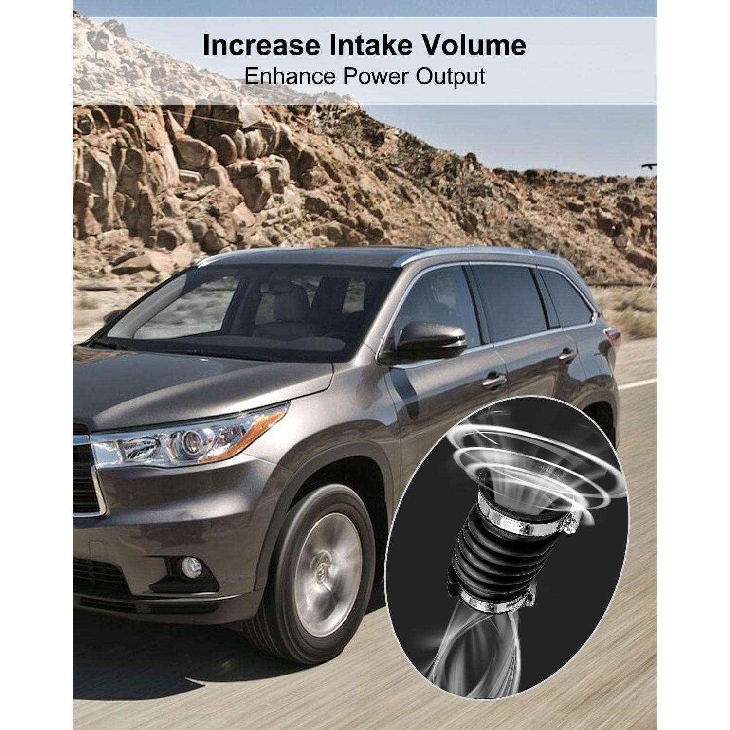 Manguera de Entrada de Limpiador de Aire QLZOZB para Toyota y Lexus