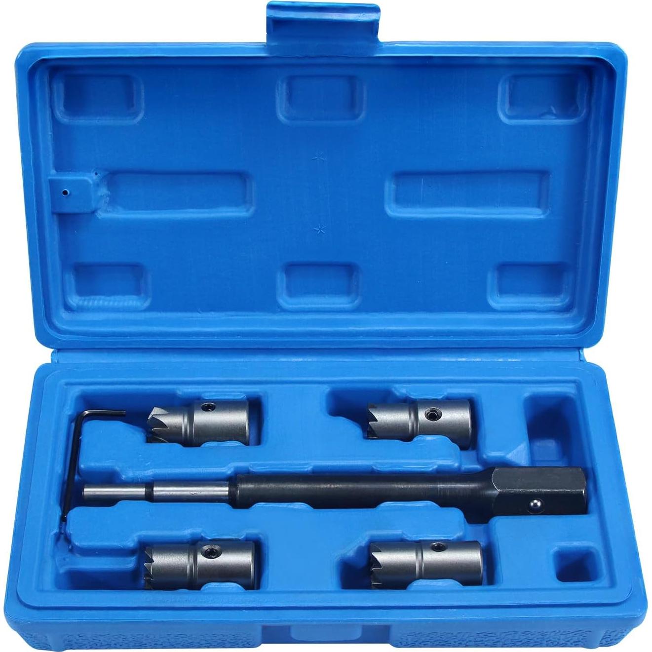 Juego de limpieza de asientos de inyectores UTMALL 19 piezas