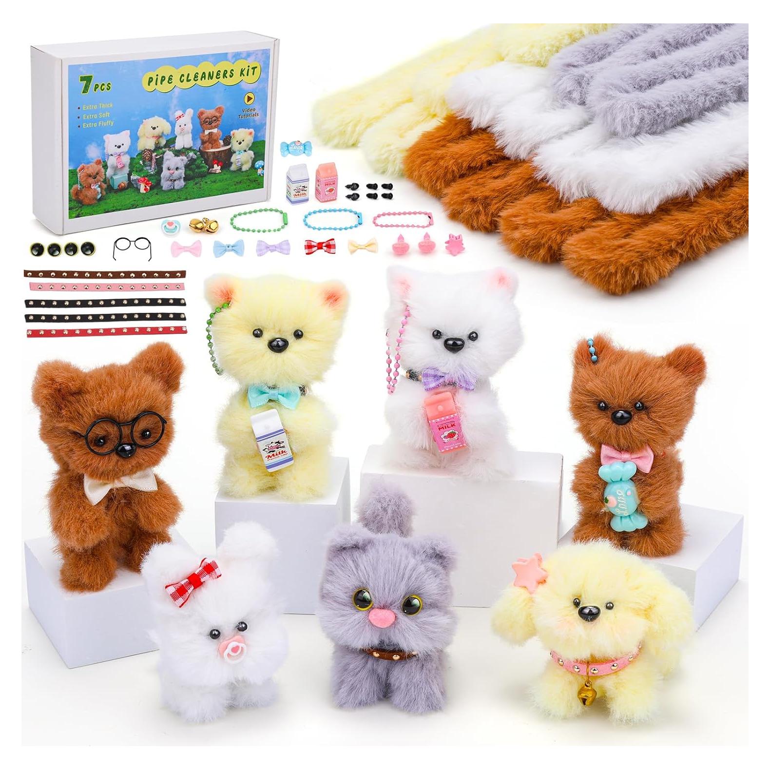 Kit de Limpiapipas Extra Gruesos ZXIIXZ 104 Pcs DIY Manualidades