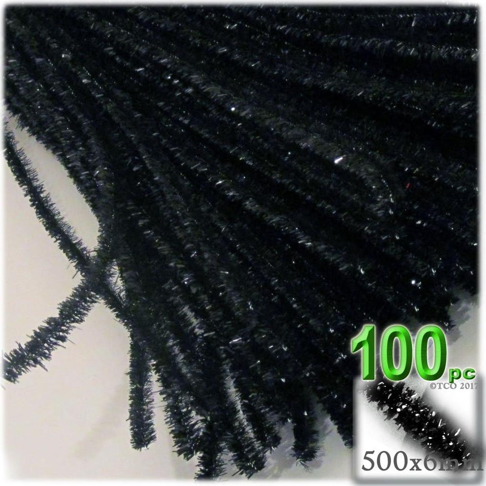 Tallos de Chenille The Crafts Outlet 50 cm 100 piezas Marrón