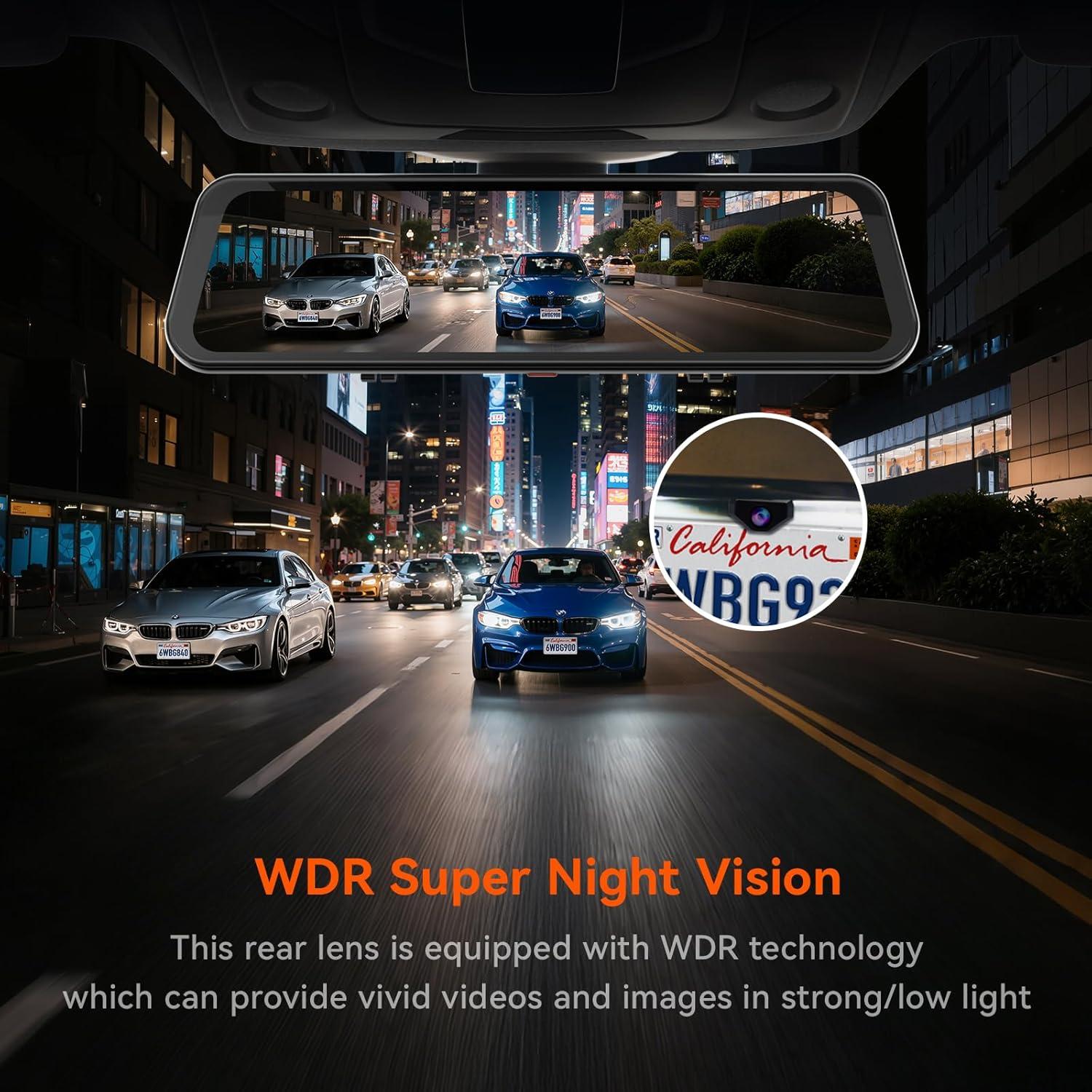 Cámara Trasera WOLFBOX 1080P IP68 para G840S/G840H/G930/G850