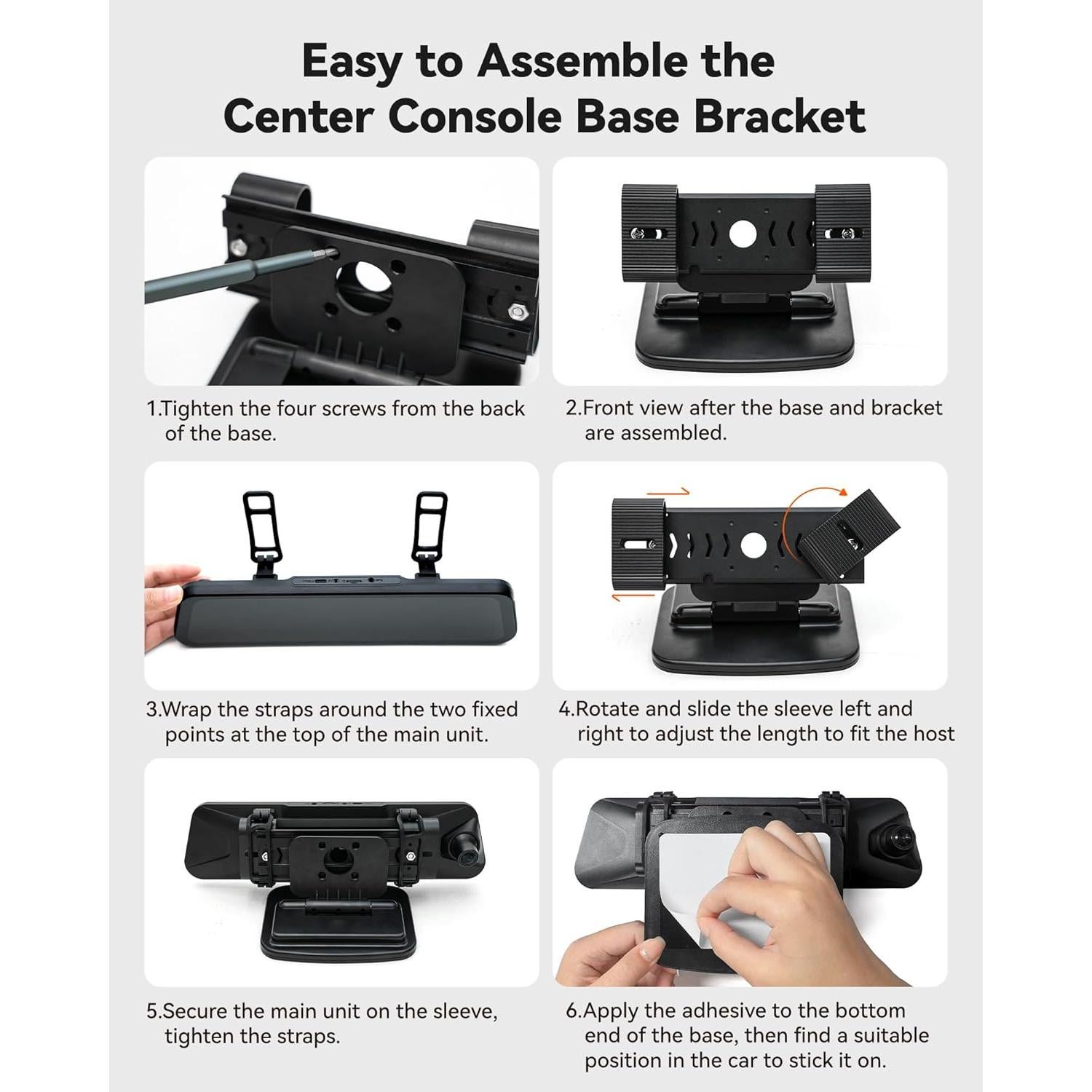 Soporte de Base para Consola Central WOLFBOX G850 G840S G930
