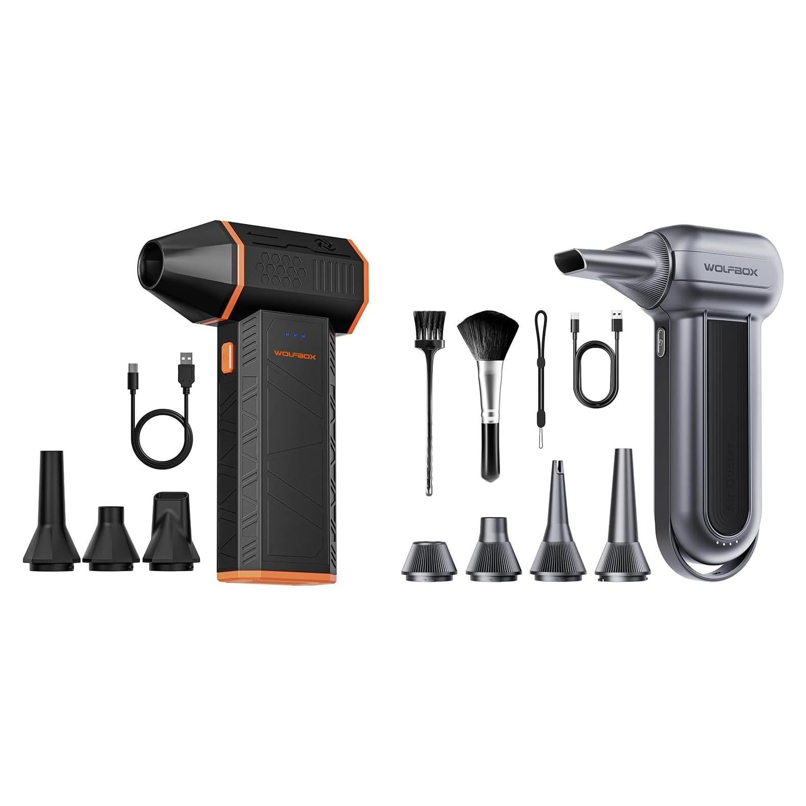 Soplador de Aire Eléctrico WOLFBOX MegaFlow100 y 50 - Potente