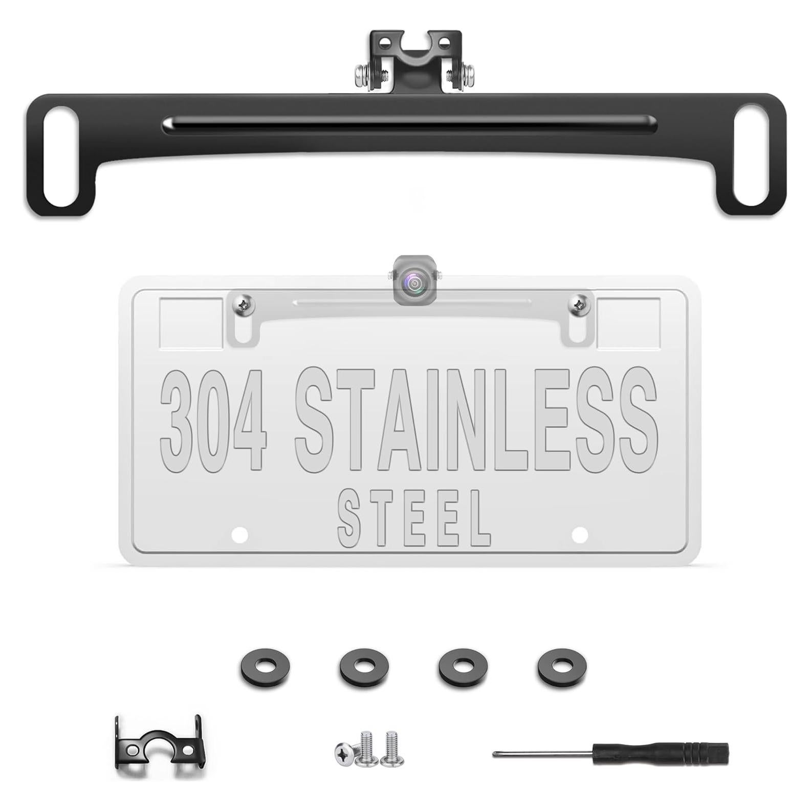 Soporte de Placa de Licencia para Cámara de Respaldo Pixelman