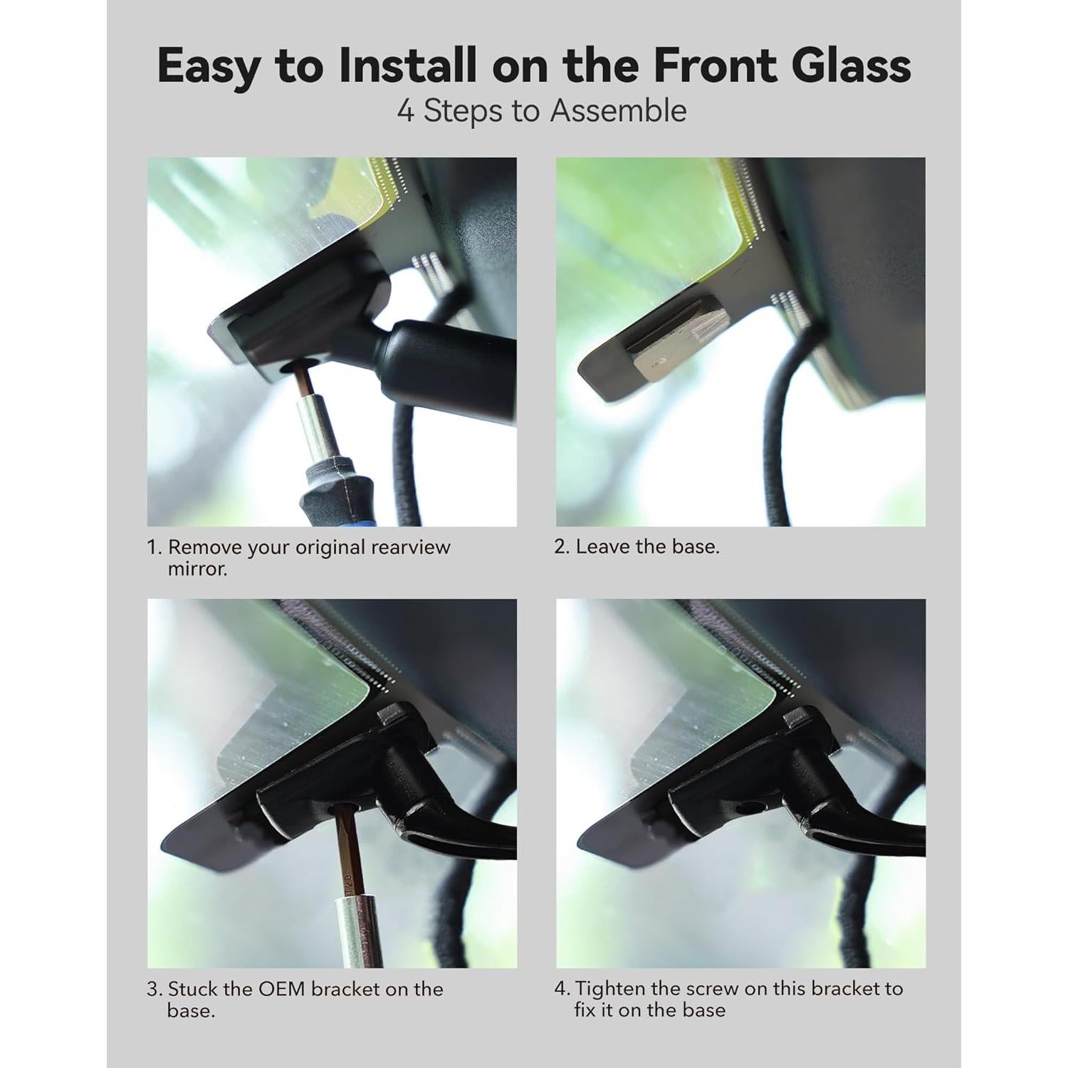 Soporte OEM WOLFBOX para Cámara Espejo G840S G840H G850