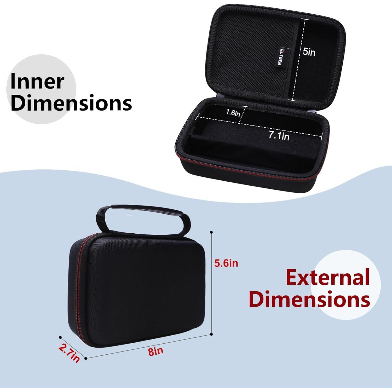 Funda de transporte LTGEM para soplador WOLFBOX MF100/MF50