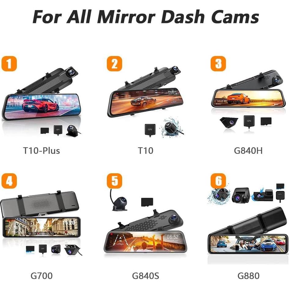 Correas de Montaje para Cámara de Espejo WOLFBOX - Flexibles y Ecológicas