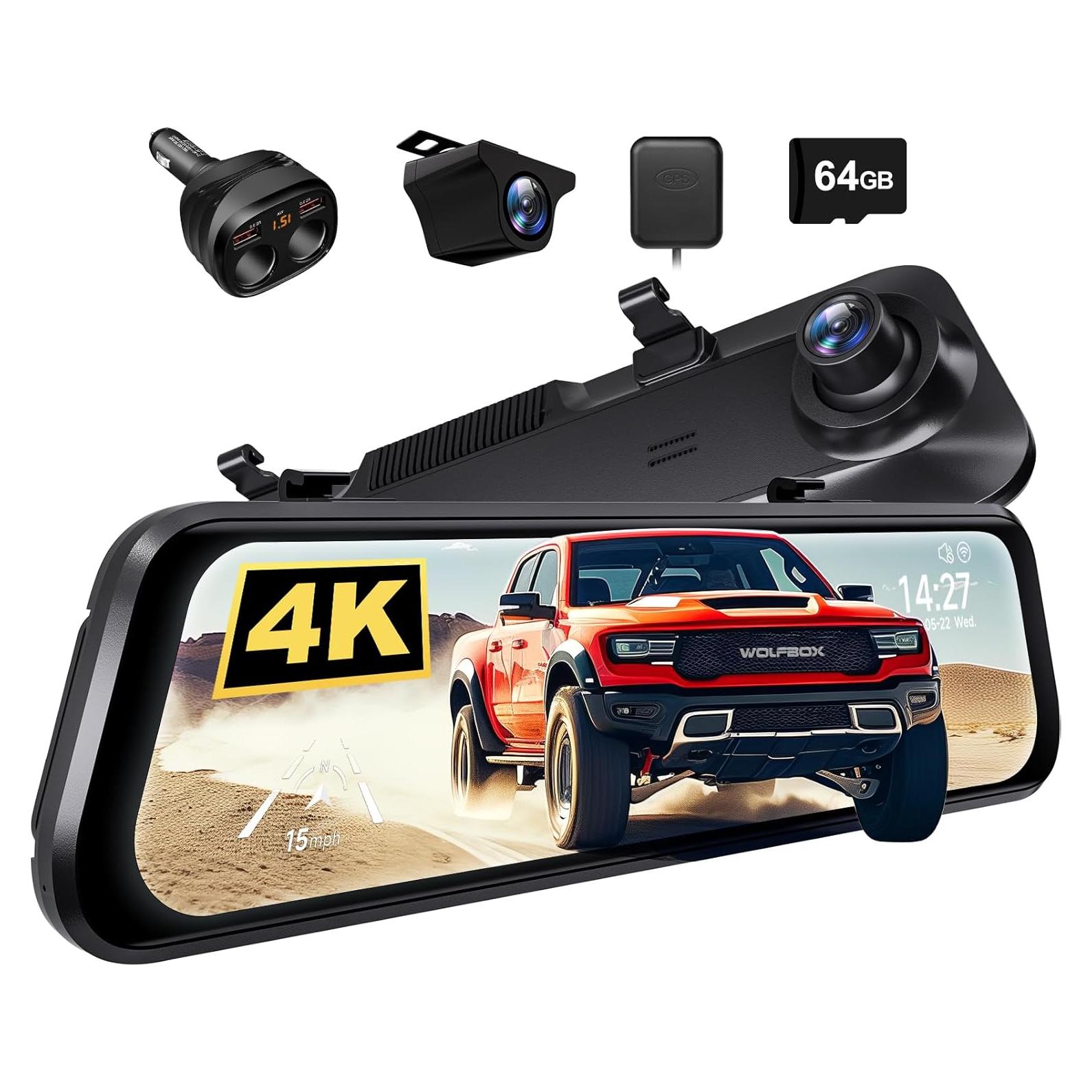 Cargador de Coche WOLFBOX G850 Pro con Cable 2 en 1