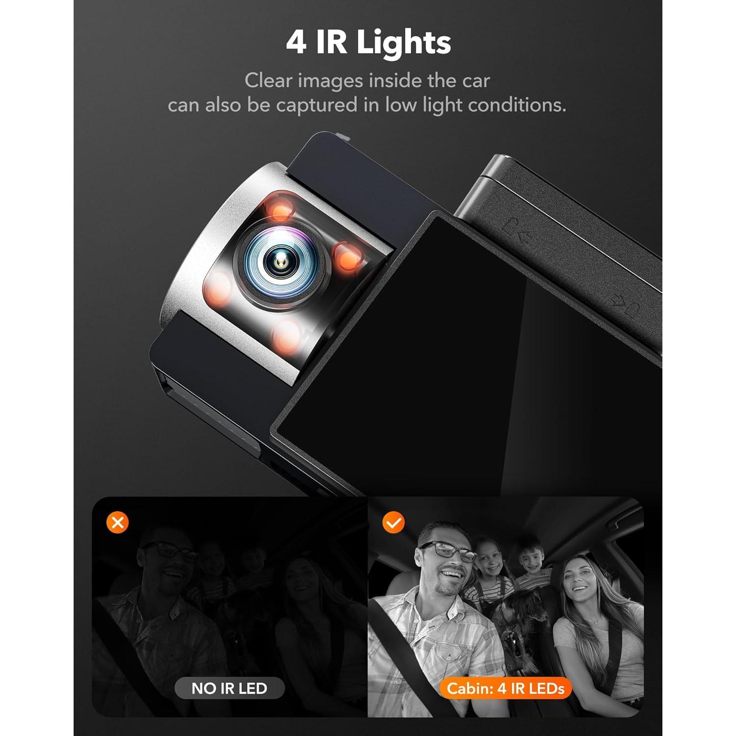 i07 3 Channel Dash Cam & i17 4K 3 Channel Dash Cam