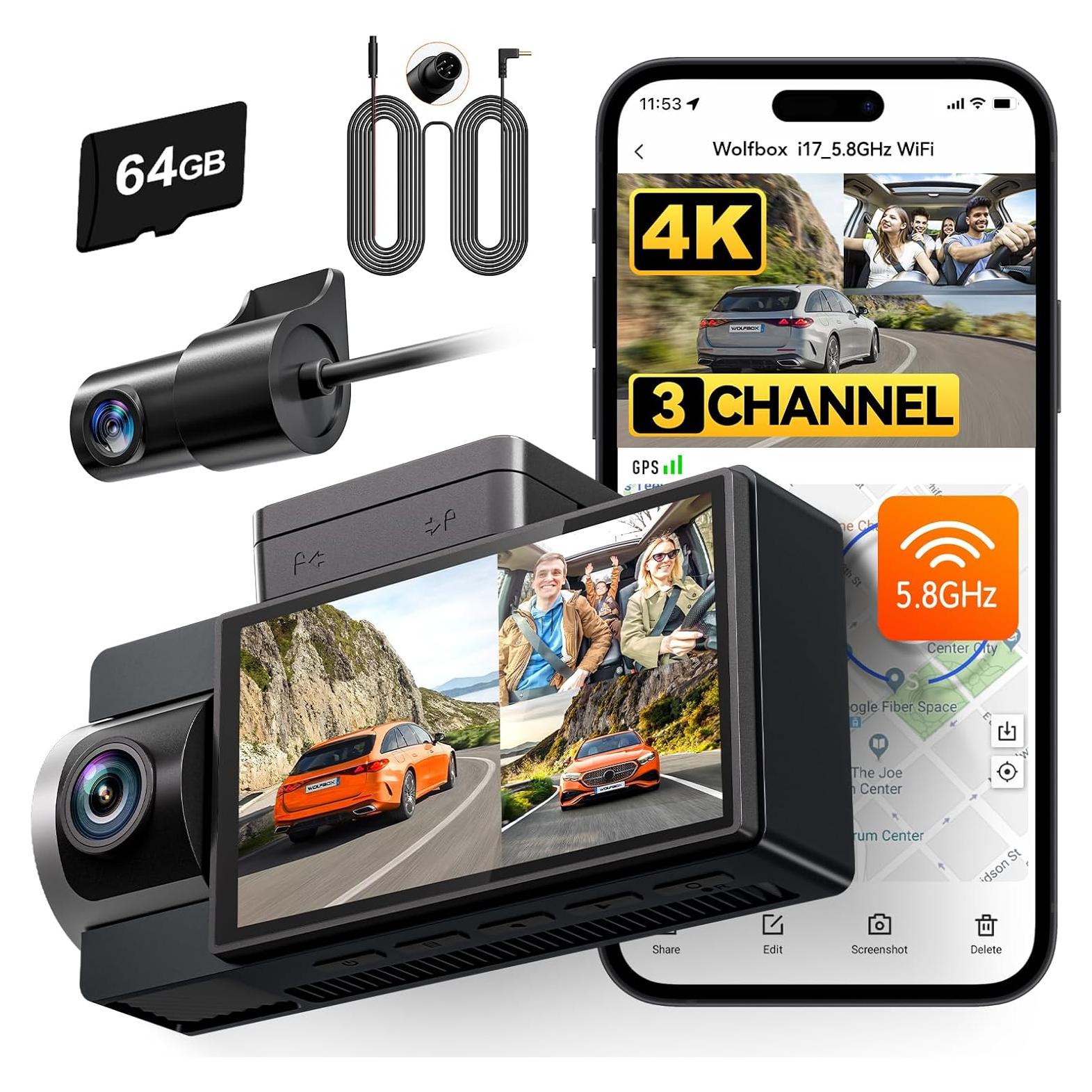 Cable de Reemplazo WOLFBOX i17 para Cámara Trasera 10.1m