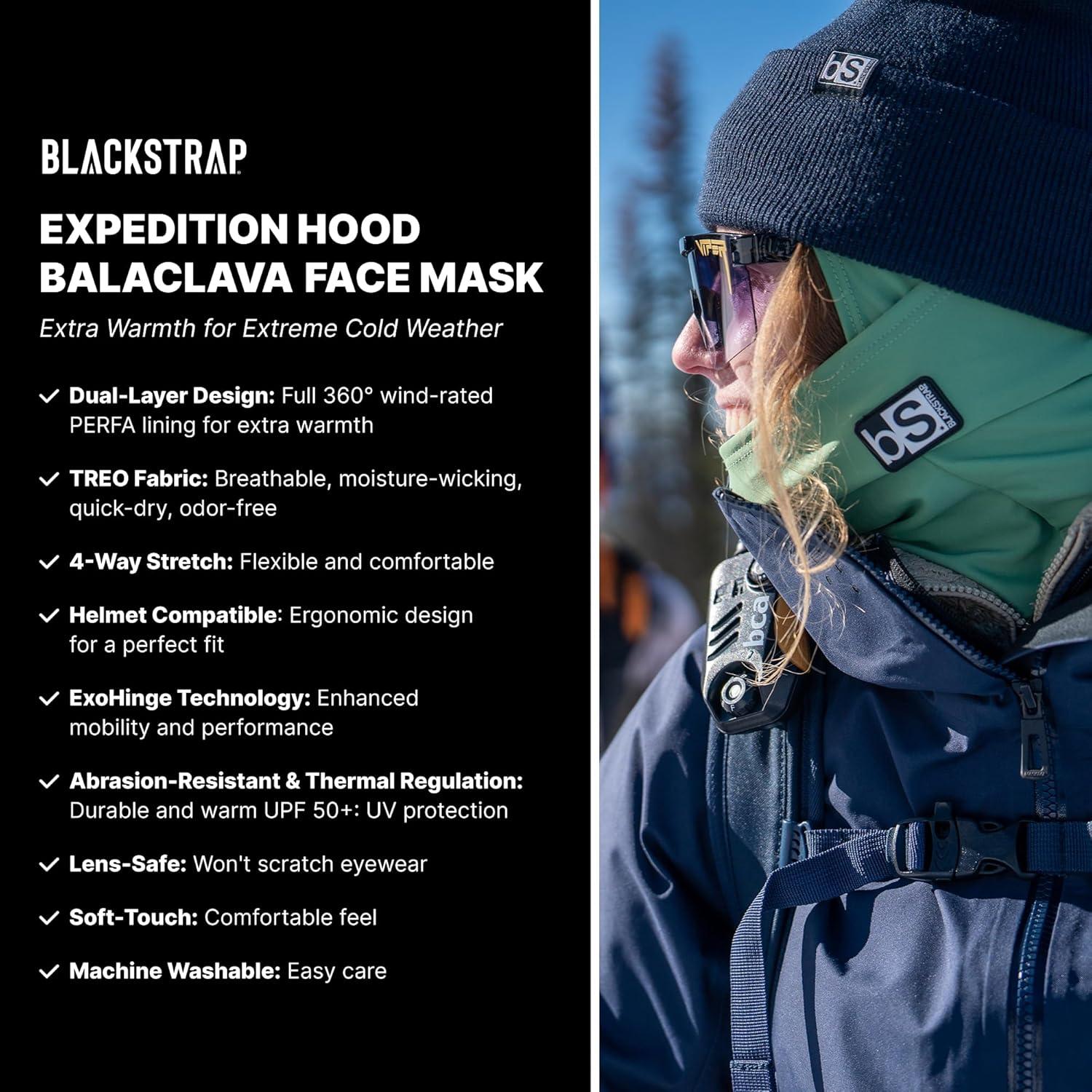 Balaclava BlackStrap Expedition Doble Capa Transpirable