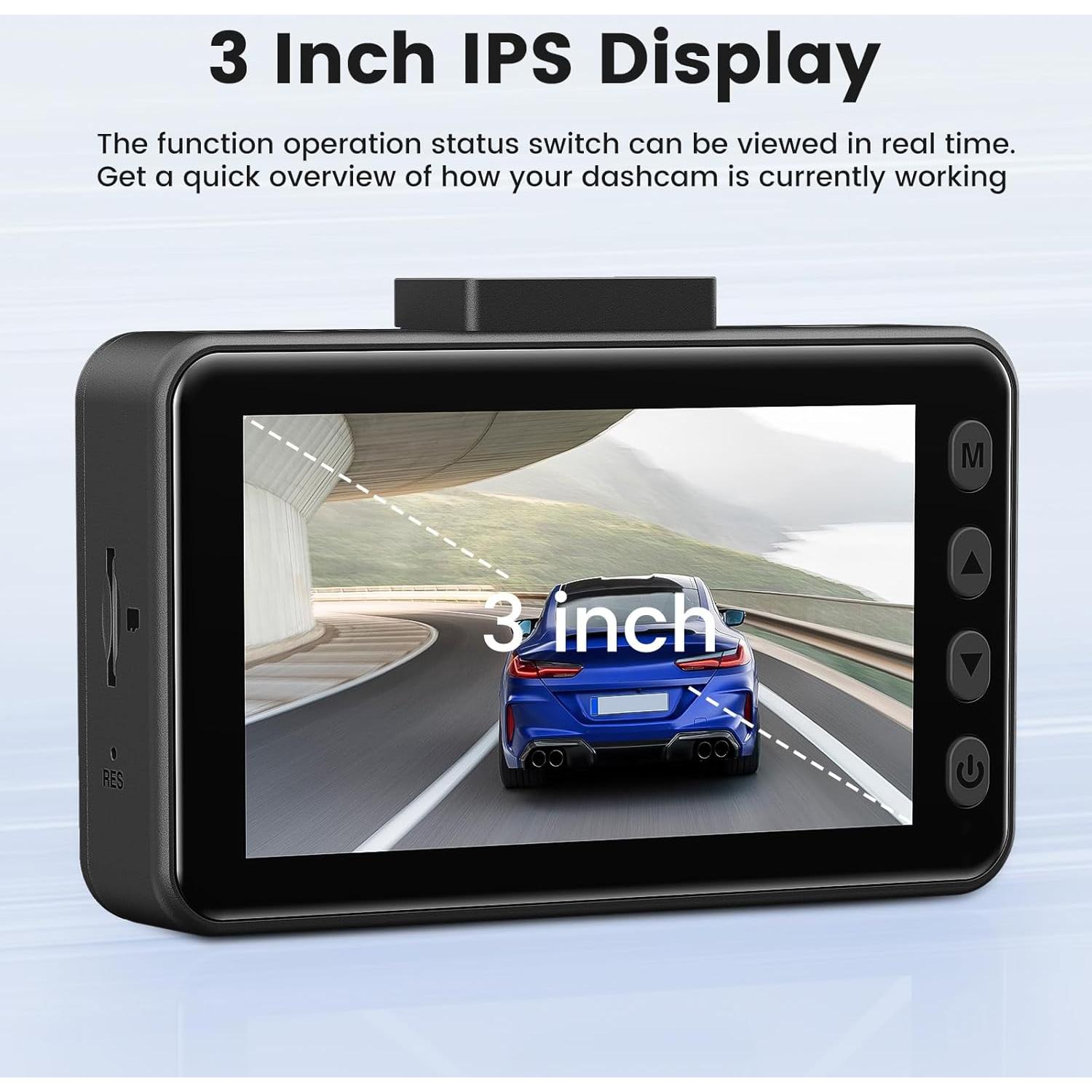 Cámara de Tablero 4K Gloryes A680 con Doble Cámara y 32GB