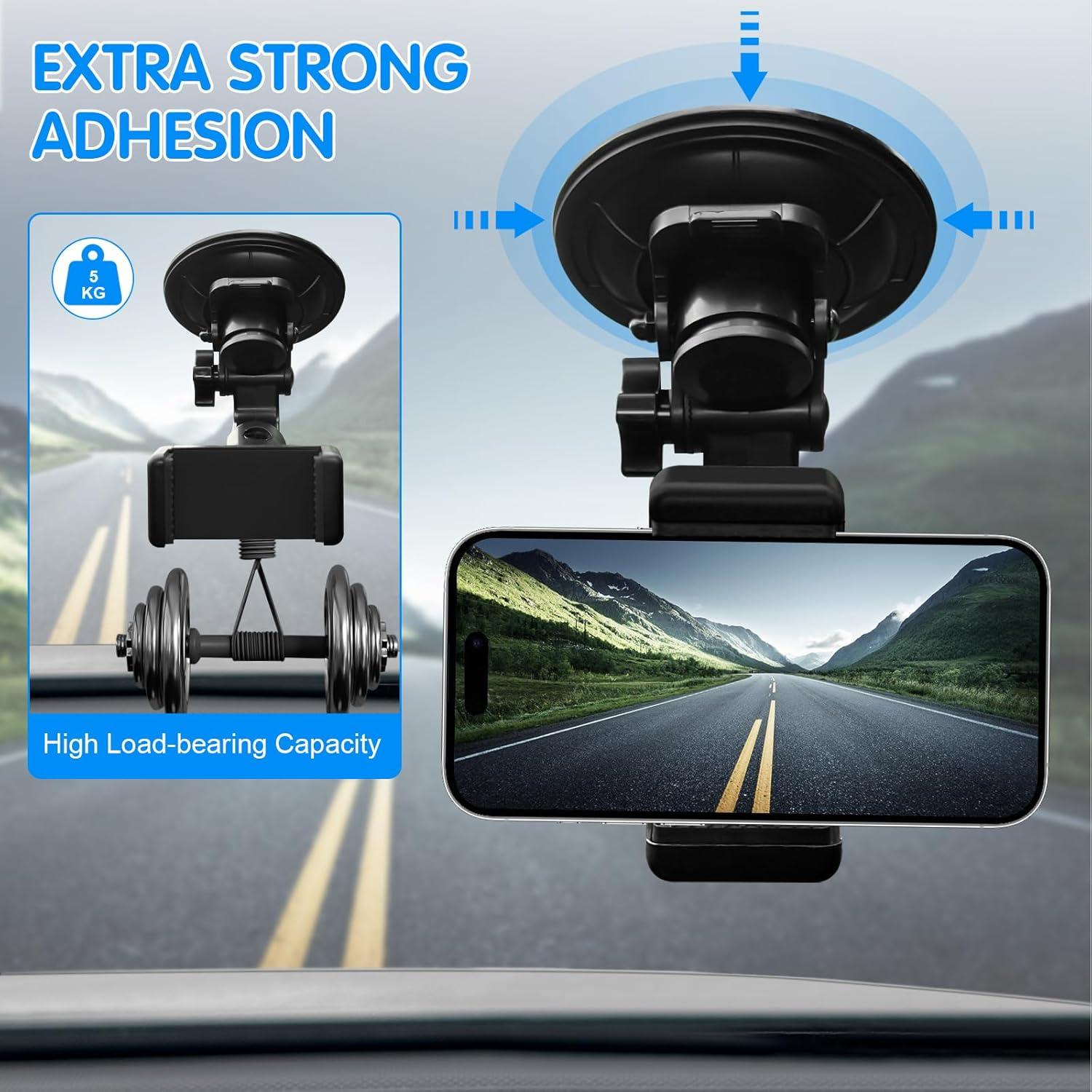 Soporte de Ventosa para Cámara y Teléfono OctinPris 9CM