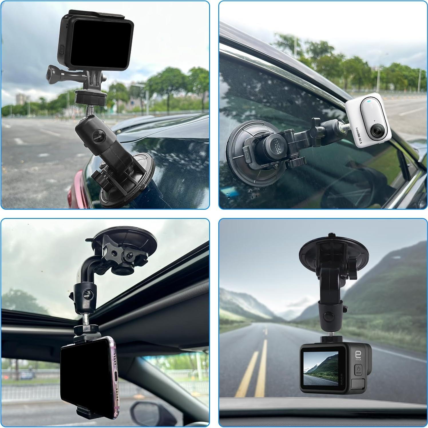 Soporte de Ventosa para Cámara y Teléfono OctinPris 9CM