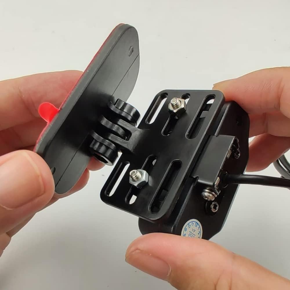 Rear Camera Holder Rear Window Bracket for Most Back Camera Dash Cam AZDOME M550 PG17 PG19X M01 Pro M550 Max Car Cam for REDTIGER F7N, CHORTAU, Kingslim, Z-Edge