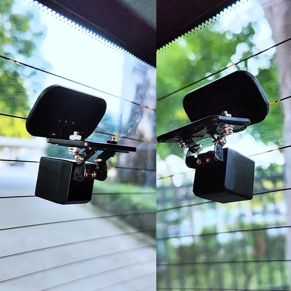 Rear Camera Holder Rear Window Bracket for Most Back Camera Dash Cam AZDOME M550 PG17 PG19X M01 Pro M550 Max Car Cam for REDTIGER F7N, CHORTAU, Kingslim, Z-Edge