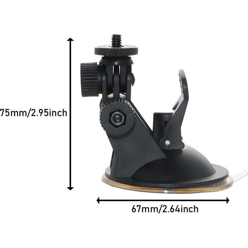 Soporte de Ventosa para Cámara Dash ThtRht - 2 Paquetes