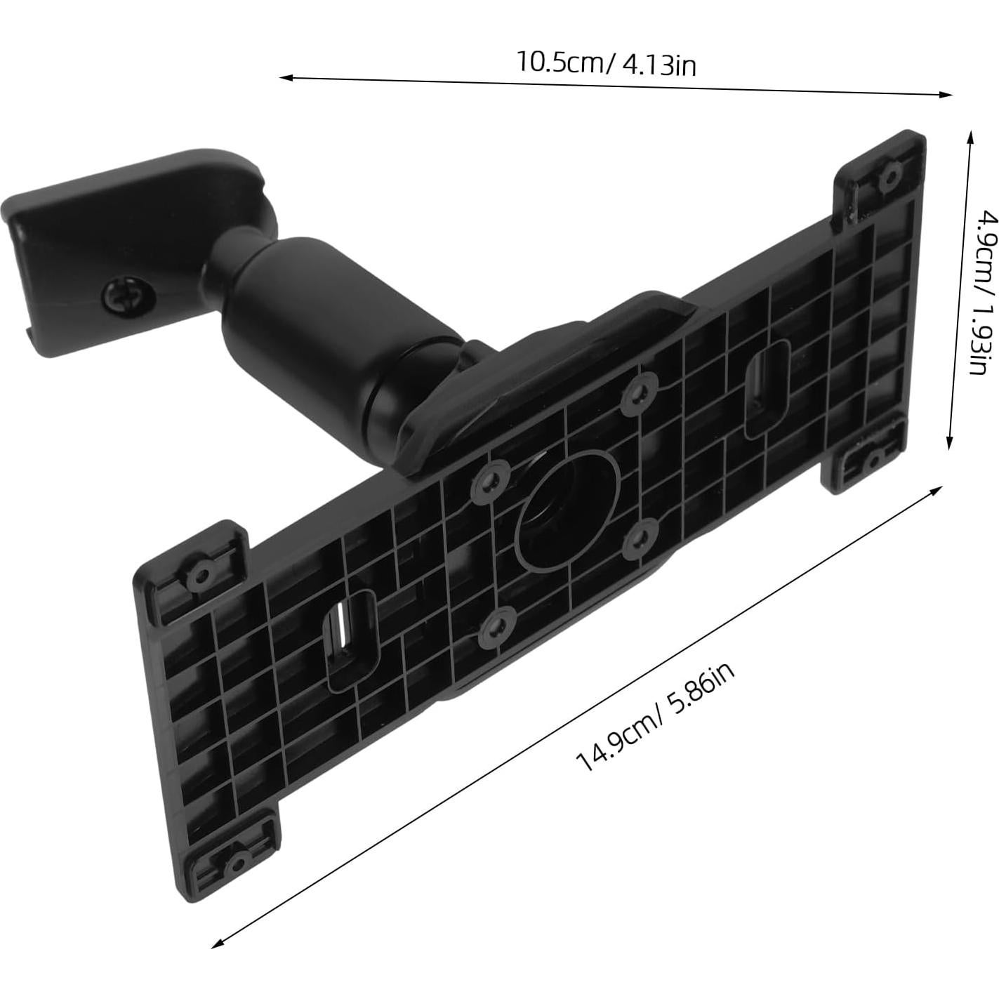 1 Set Dash Cam Mirror Mount Rear View Mirror Back Plate Panel Car Rear View Camera Mount Kit for 5.5" - 12" Rearview Mirror Dash Cams