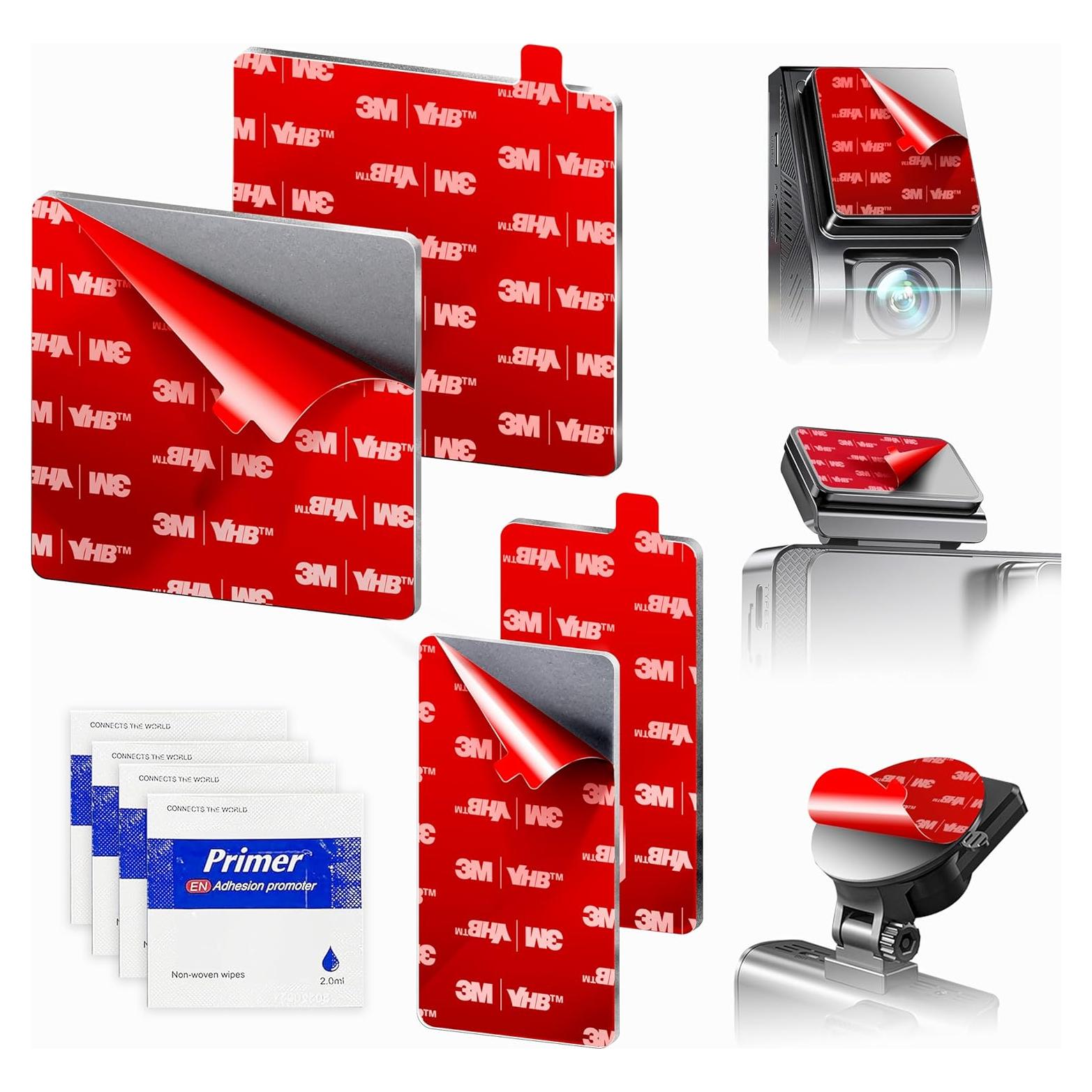 Paquete de 4 Almohadillas Adhesivas 3M VHB para Soporte de Cámara