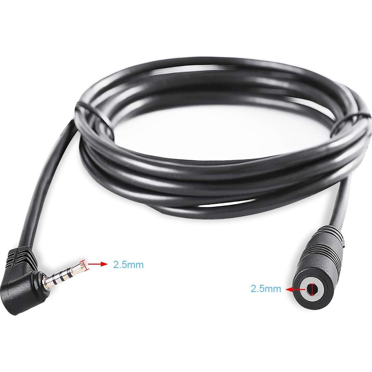 Cable de Extensión 2.5mm Pixelman 3m para Cámara de Vehículo