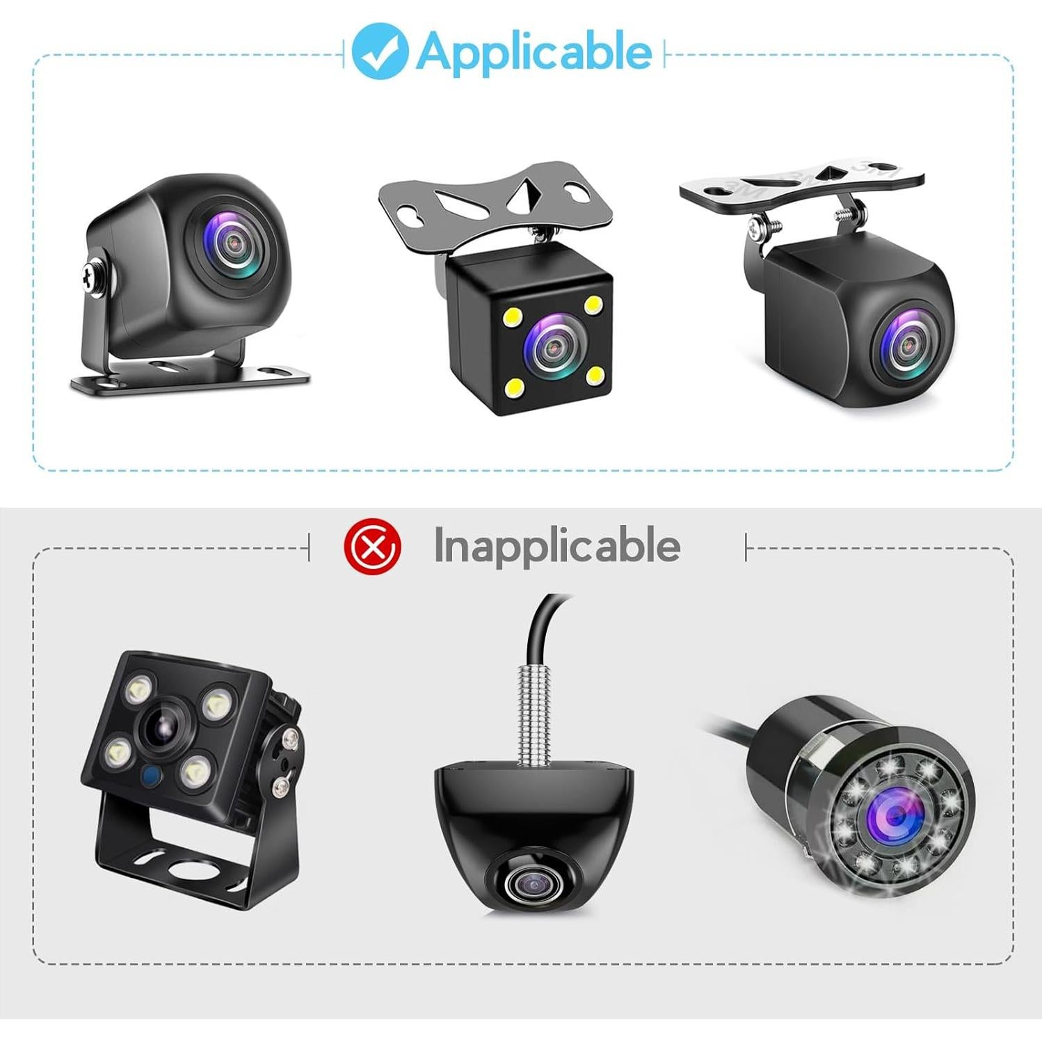 Soporte para Cámara Trasera Pixelman Ajustable 2PCS