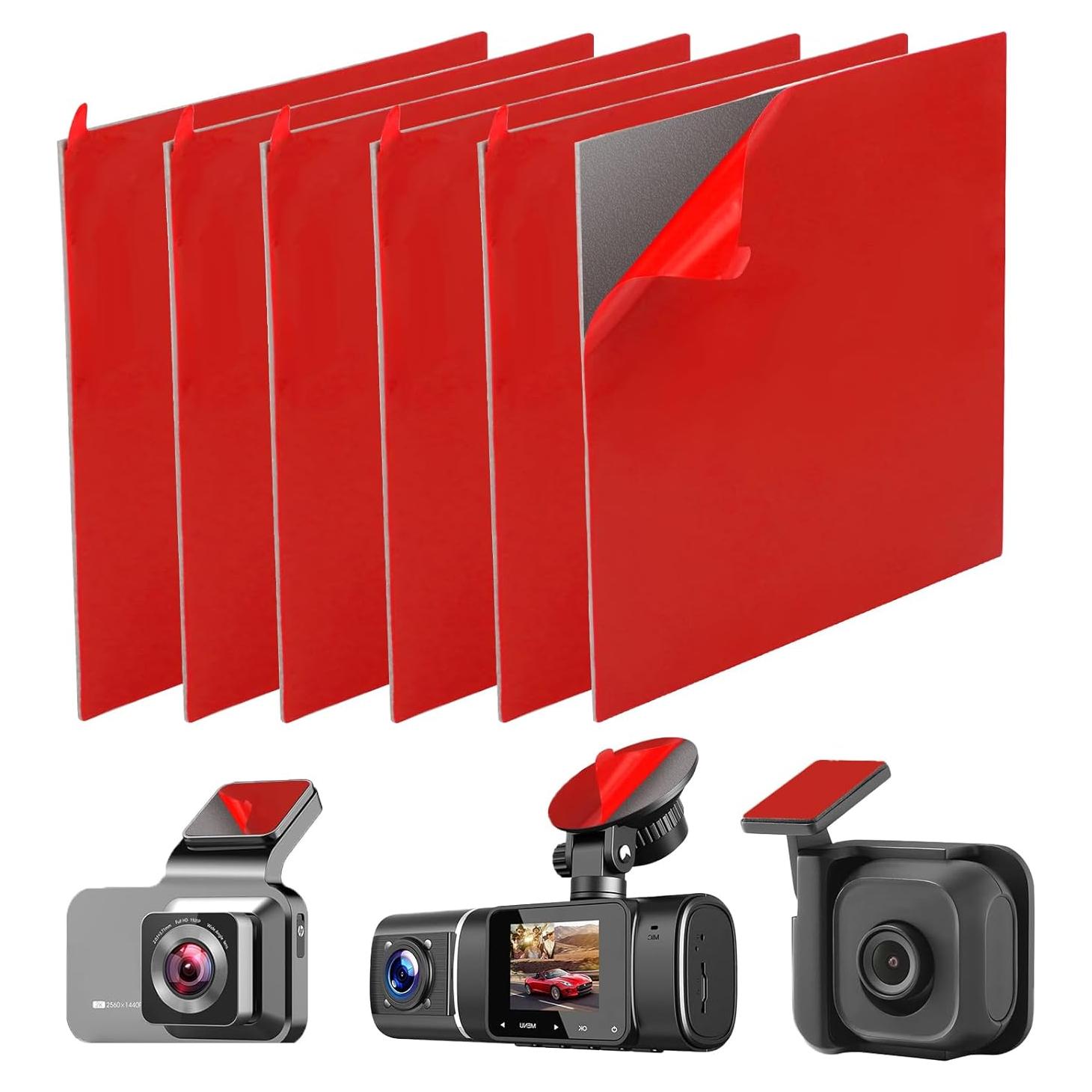 6 Almohadillas Adhesivas Doble Cara Suplogico para Dash Cam