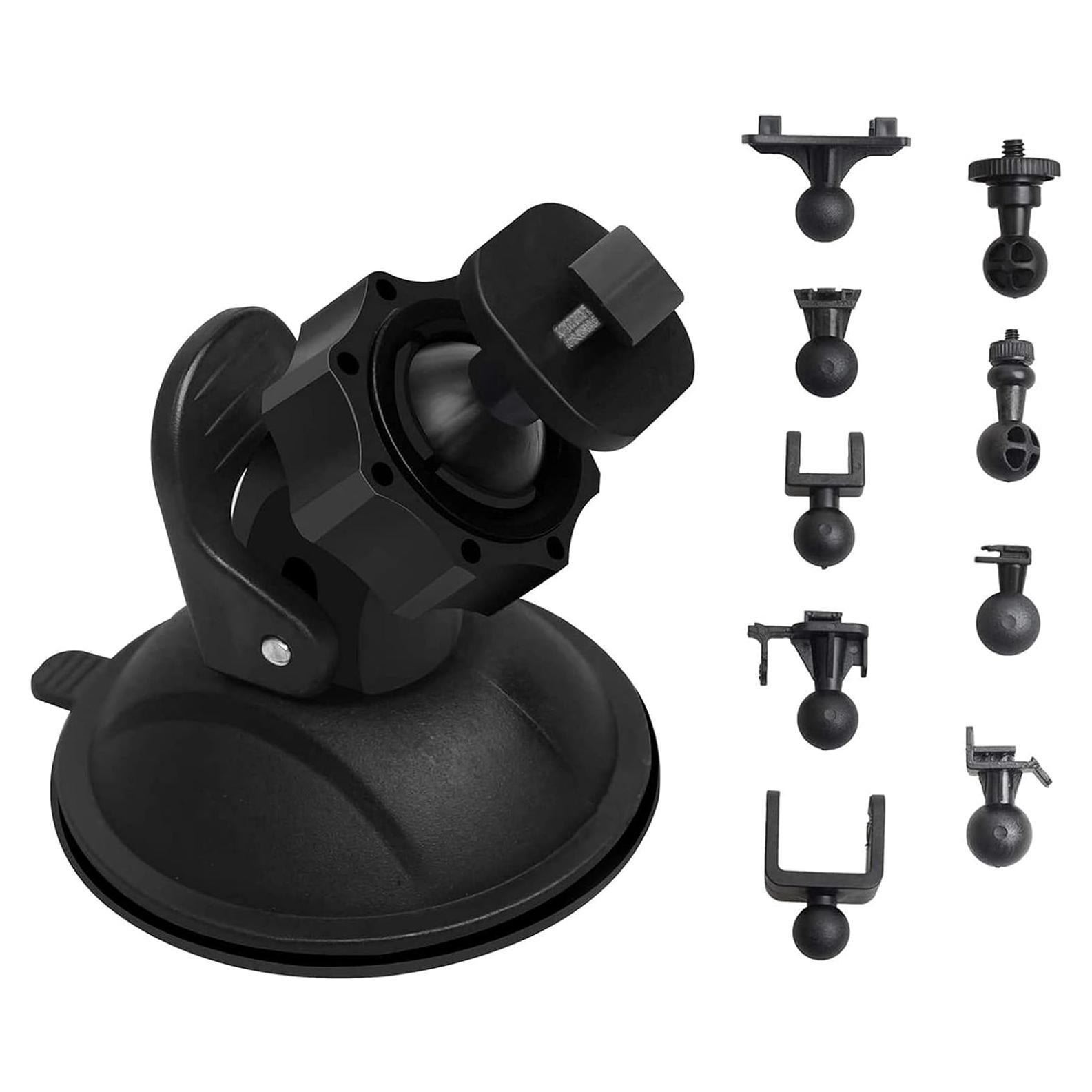 Soporte de Ventosa TiToeKi para Cámara de Salpicadero con 15 Adaptadores