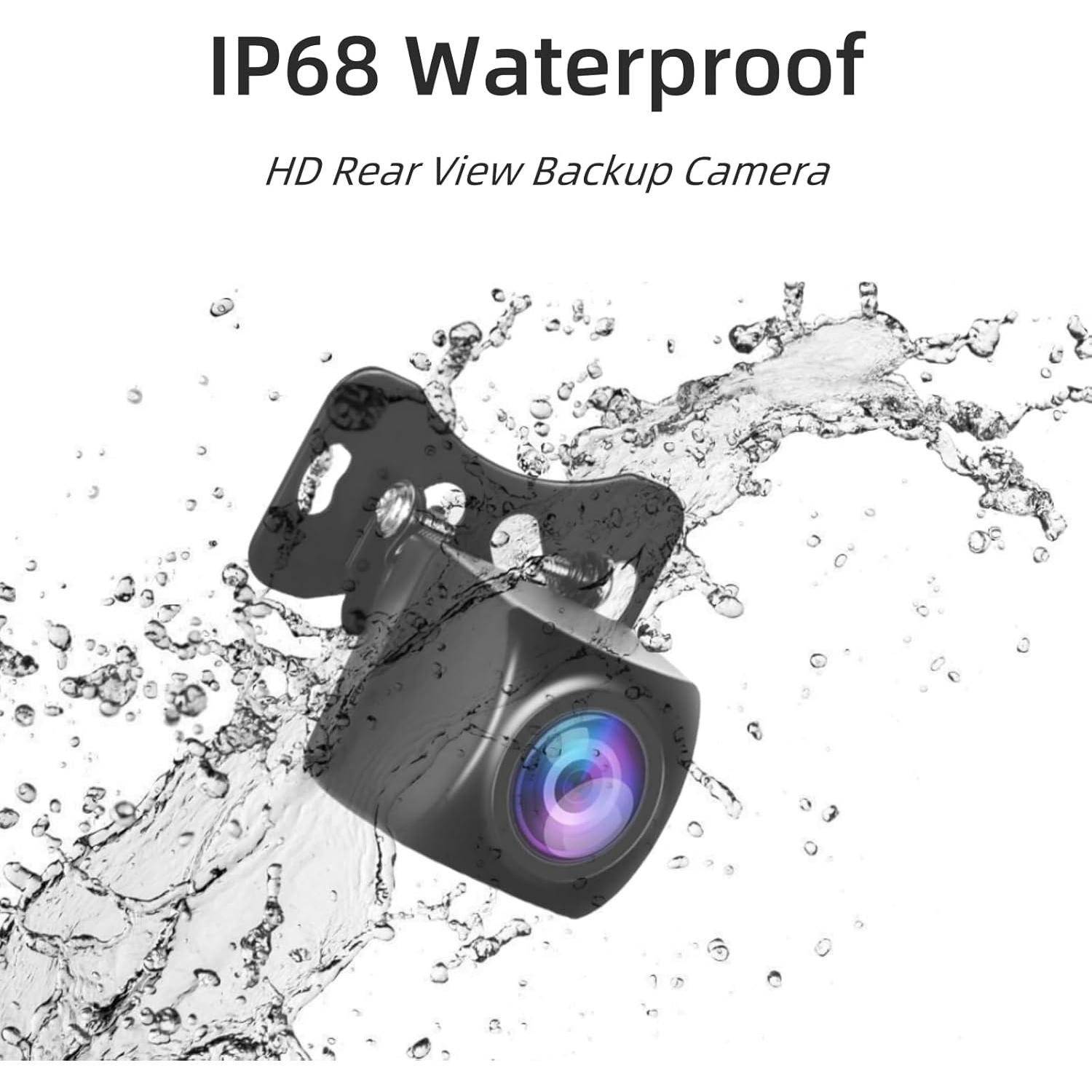 Cámara de Respaldo Epronic AHD 1080P 4 Pines para Carplay