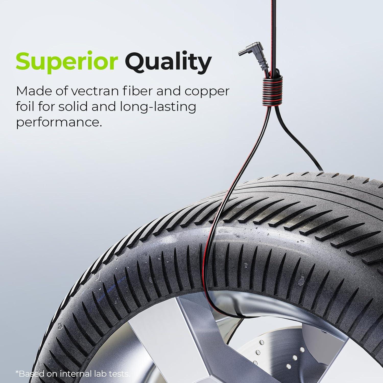 Cables de Electrodos AUVON 2 x 1.2m para TENS y EMS