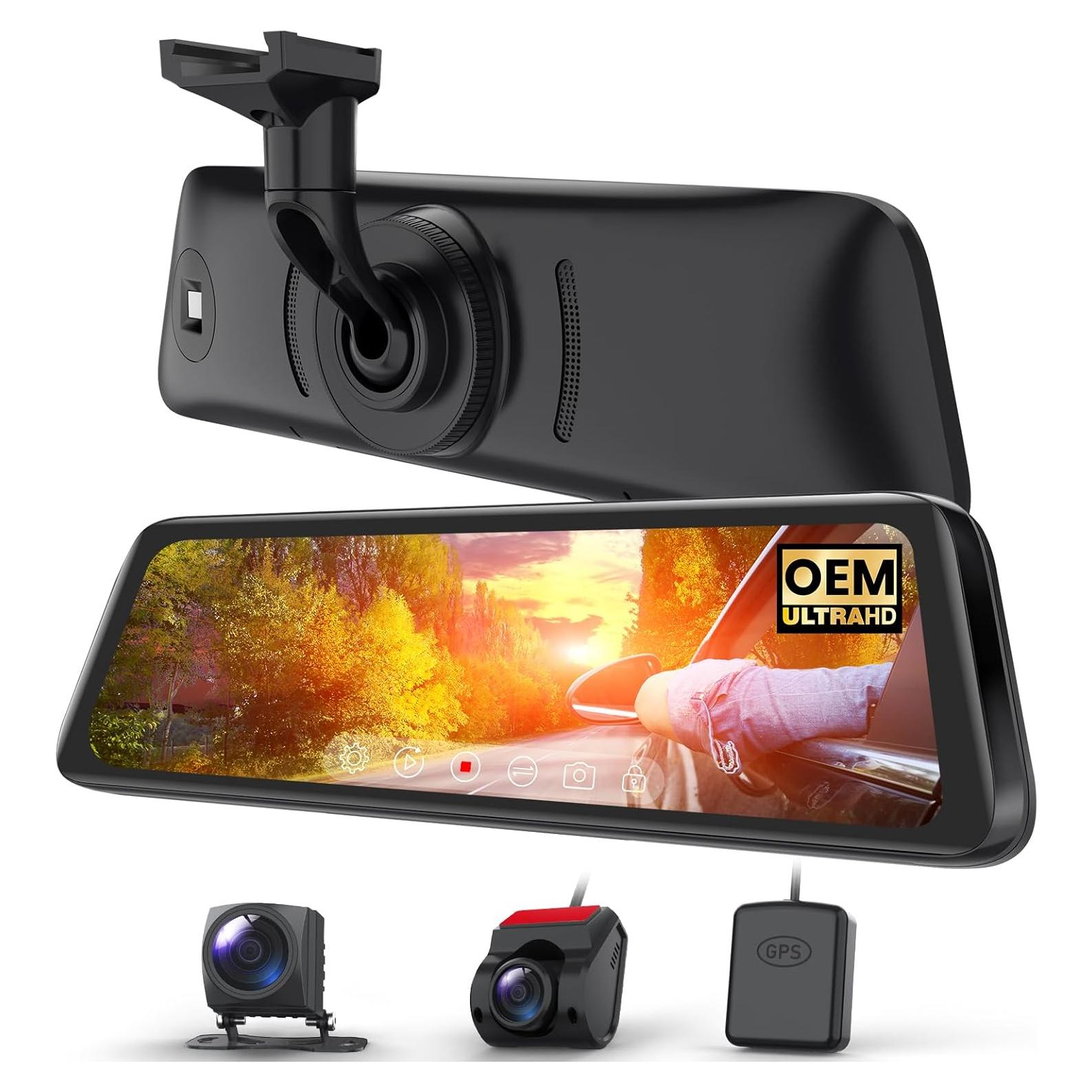 Cámara de Espejo Retrovisor AUTO-VOX T9PRO 9.35" FHD