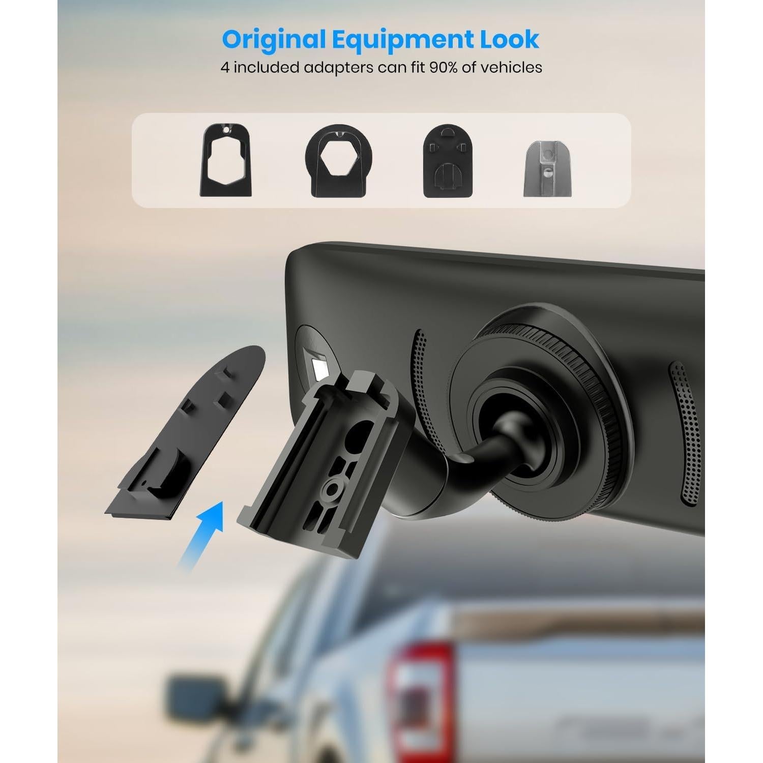 Cámara de Espejo Retrovisor AUTO-VOX T9PRO 9.35" FHD