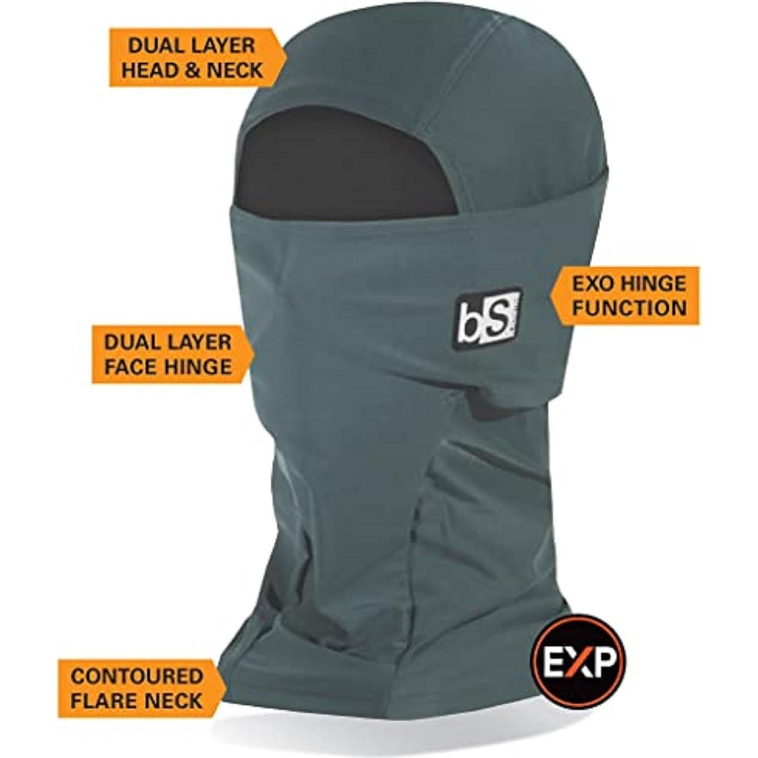 Balaclava Expedition BlackStrap Doble Capa Transpirable