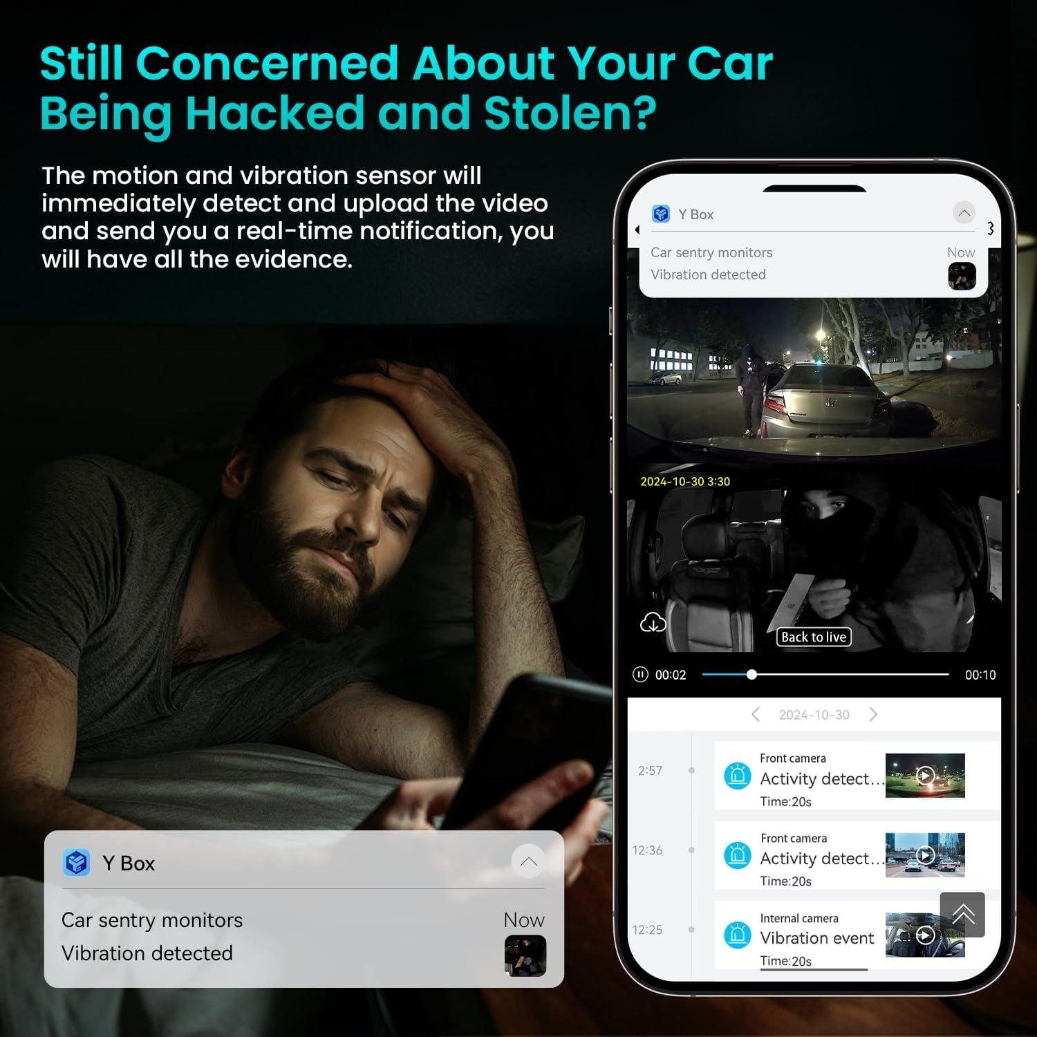 Cámara Dash 4G LTE FOCUWAY L7 con Doble Cámara FHD