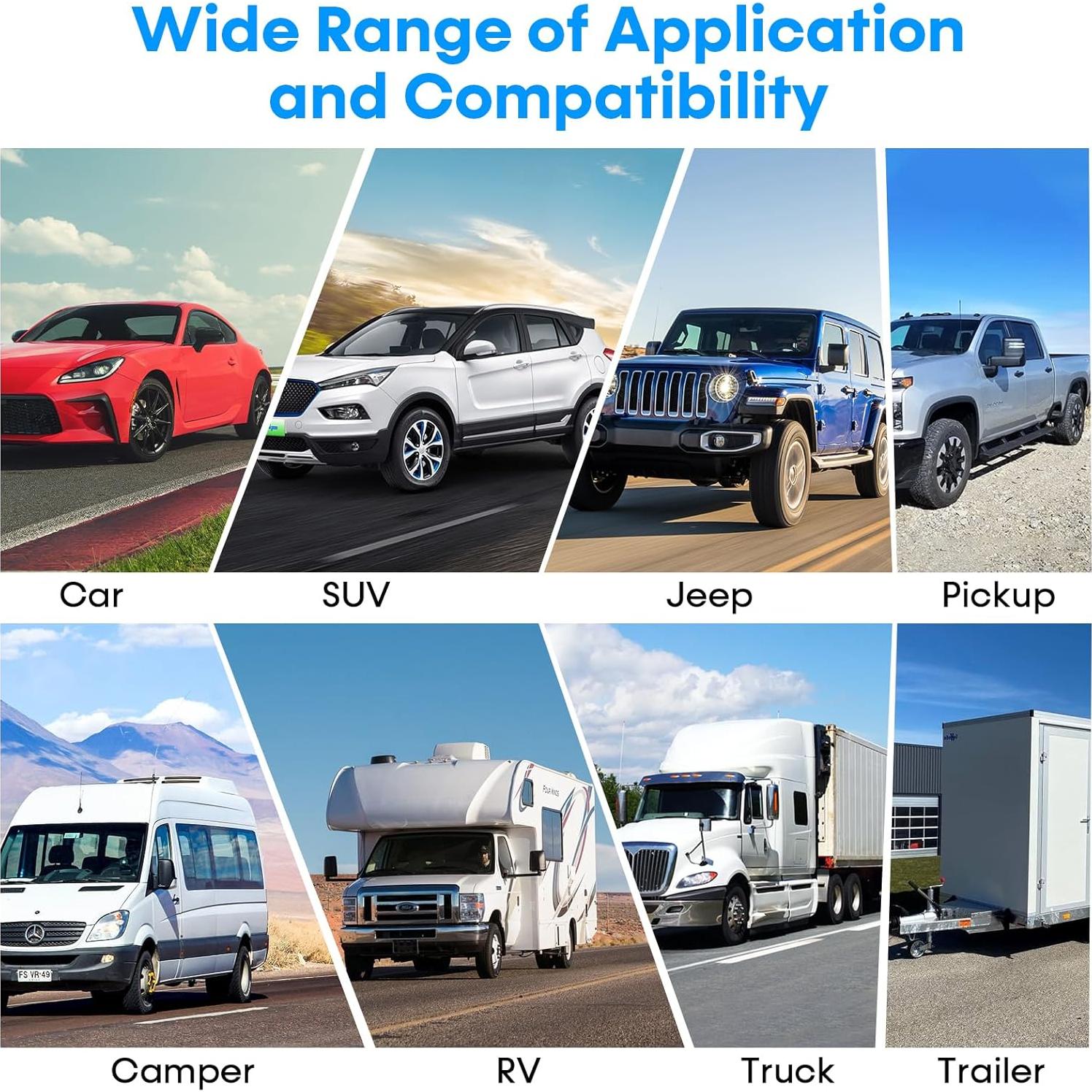 Backup Camera Mirror Easy Set-up: Plug and Play HD 1080P Clear Image Color Night Vision Rear View Mirror with License Plate Camer DIY Guide Lines Waterproof for Car/Truck/SUV/Minivan LeeKooLuu LK1