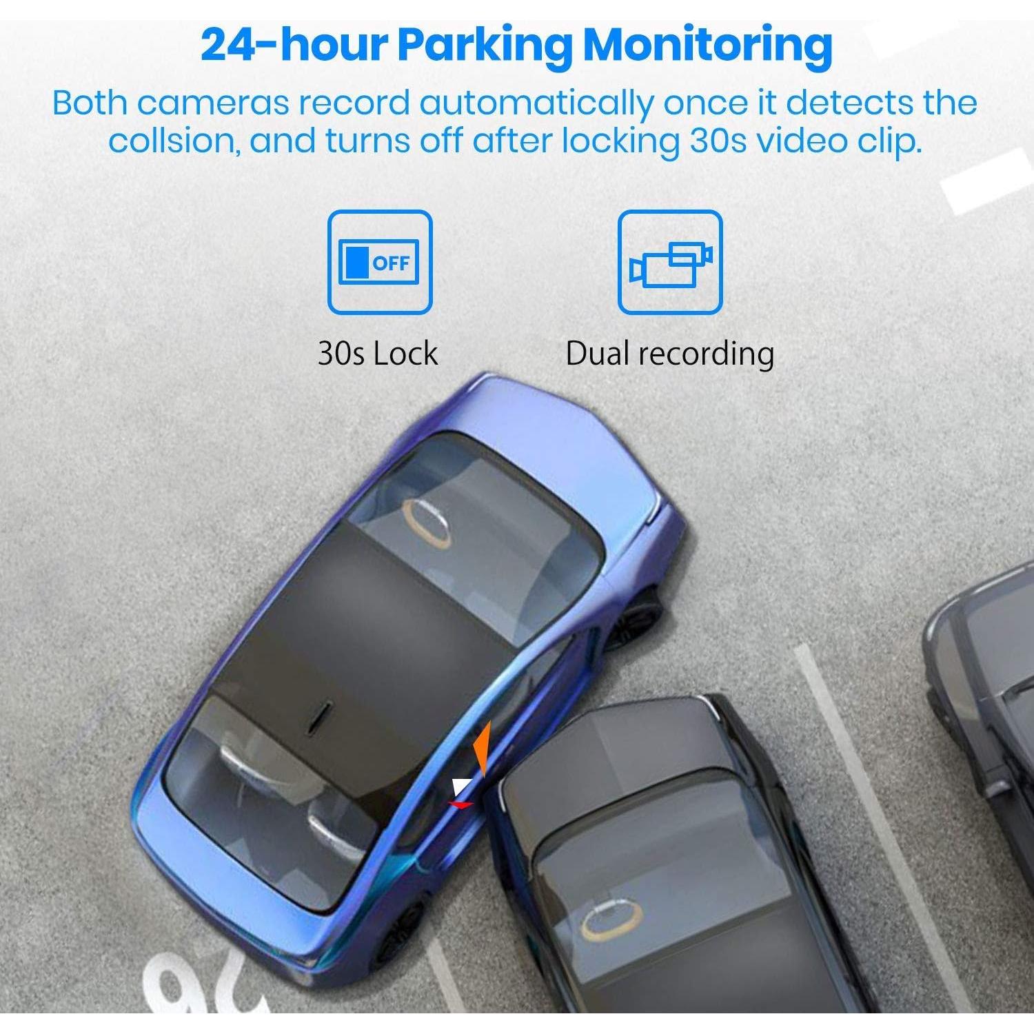 Cámara de Espejo Retrovisor AUTO-VOX V5PRO 1080P 9.35"